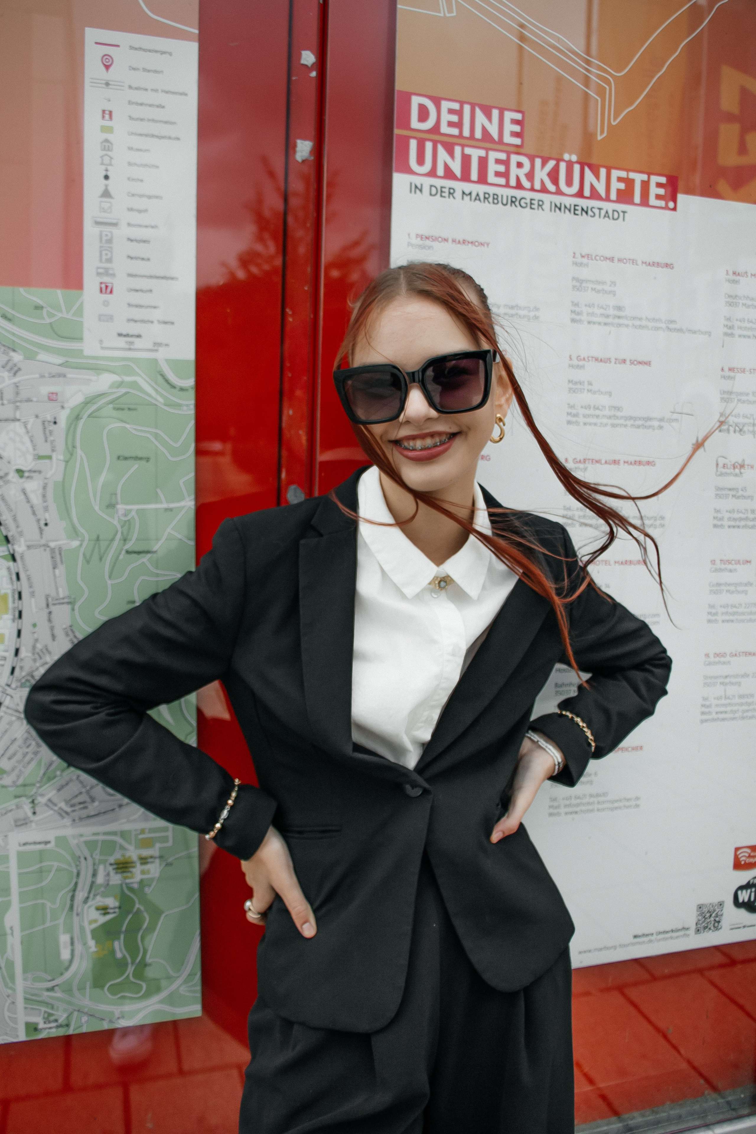 Red girl. PHOTOgrapher Germany MARBURG