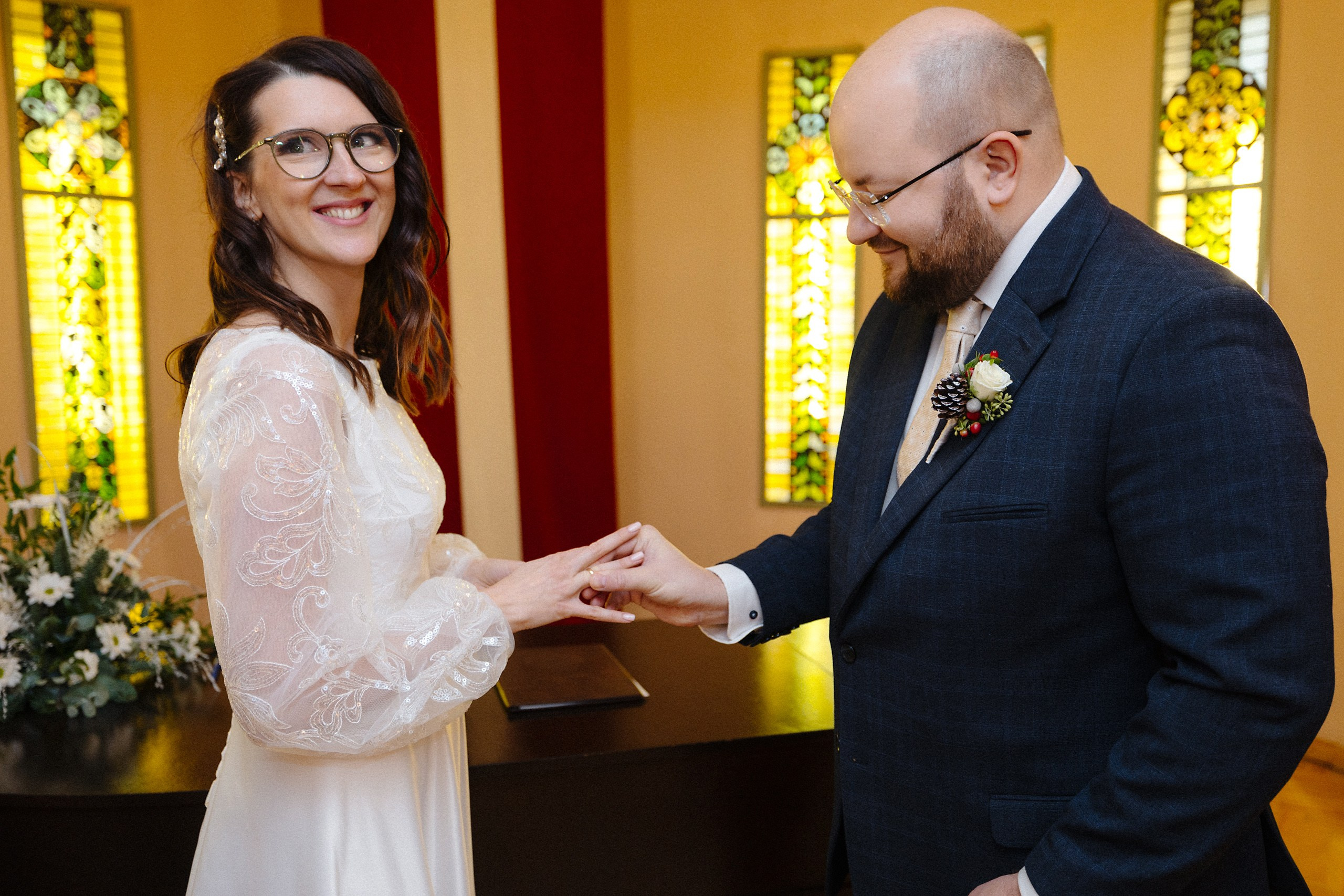 Зимняя свадебная фотосессия в музее искусств. Евгений Тимофеев | Свадебный и контент-фотограф и видеограф в Риге