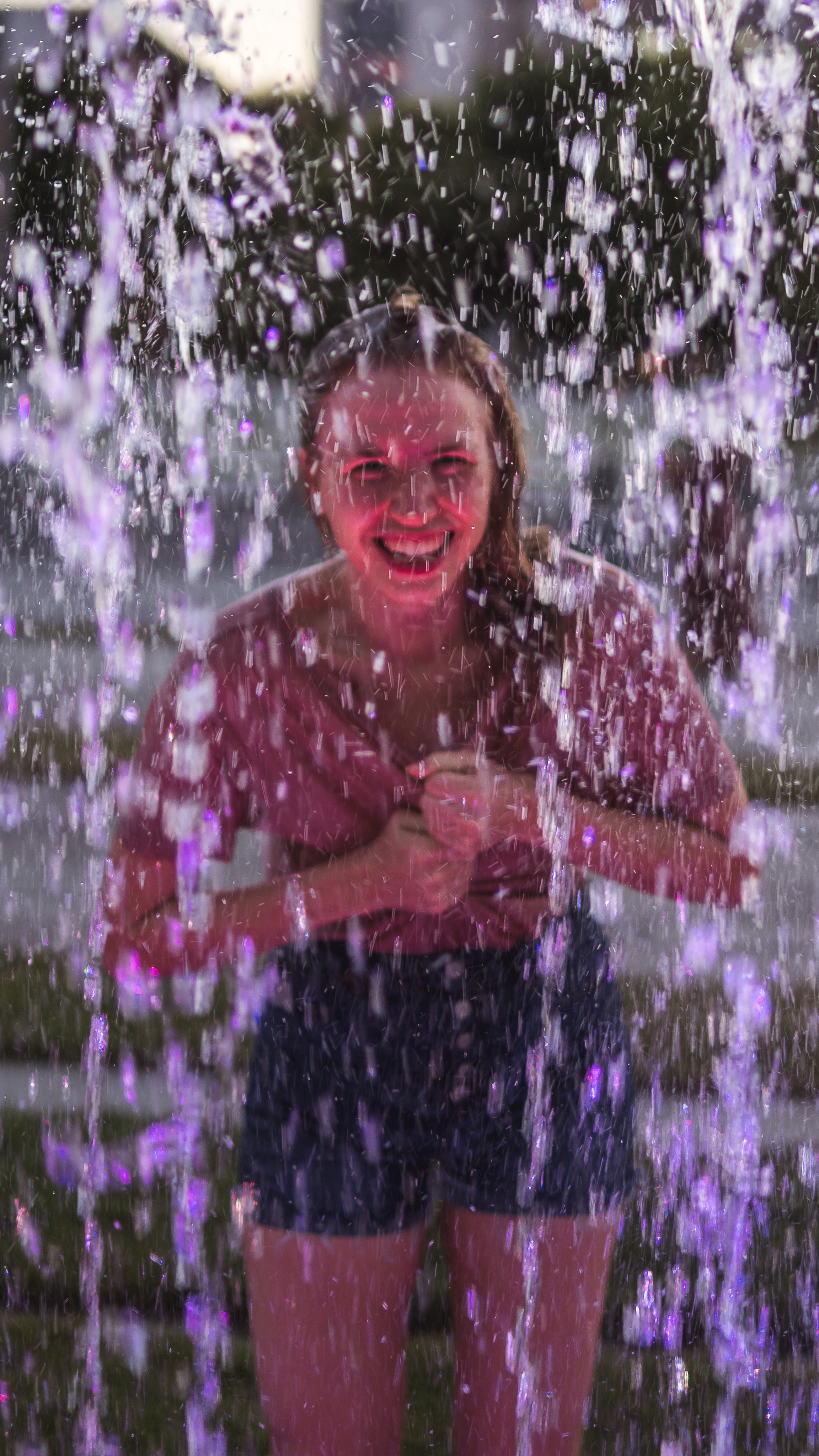 Daria: Berlin fountains. Evgeny Ignatik — street photographer | portraits