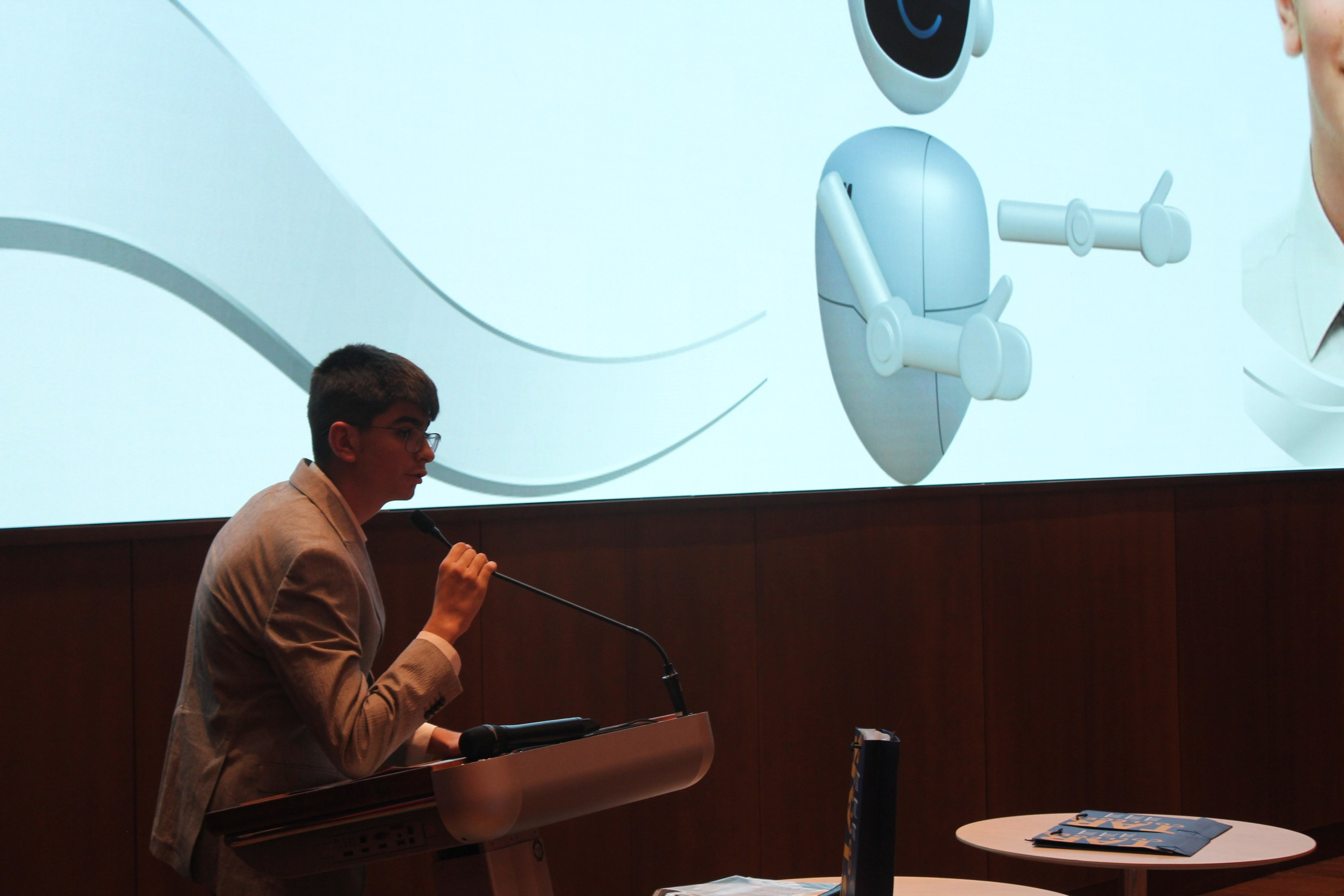 The Award Ceremony for the AI Olympiad — School Level (2024). IIMACS — The International Institute of Mathematics, AI & Computer Science