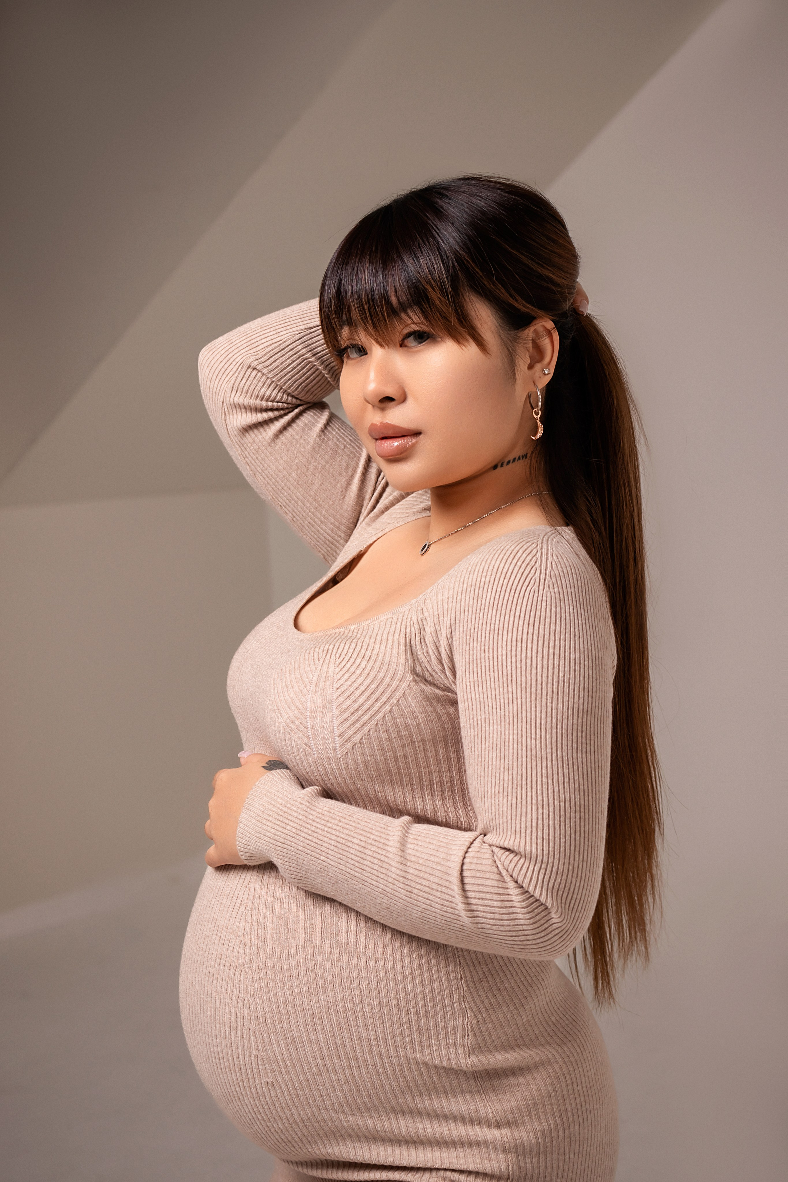 Валерия. Фотограф беременности, ньюборн и годовасиков в Корее Жанна Хан