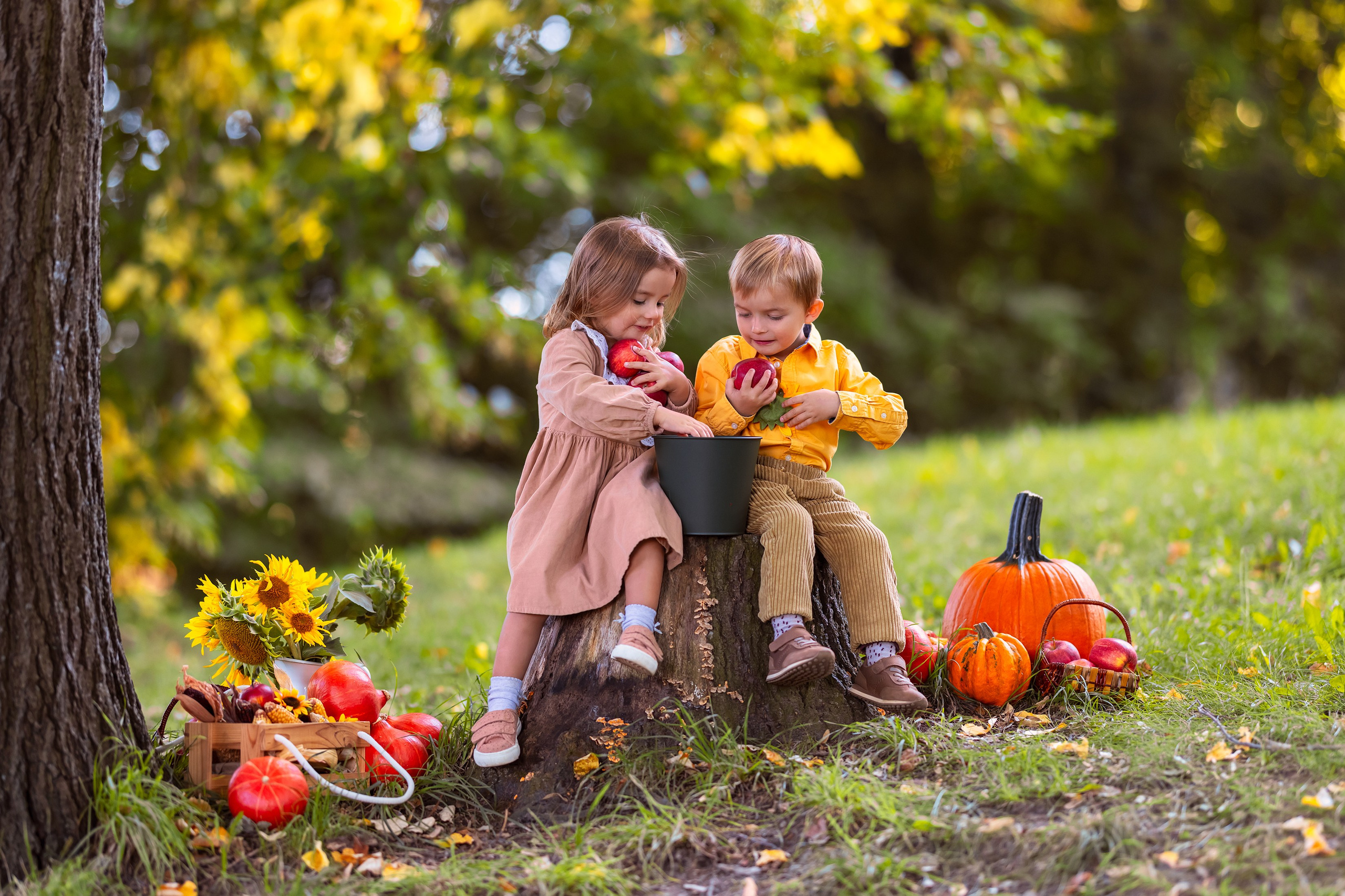 Family Photoshoot in Dresden – Natural & Warm Moments