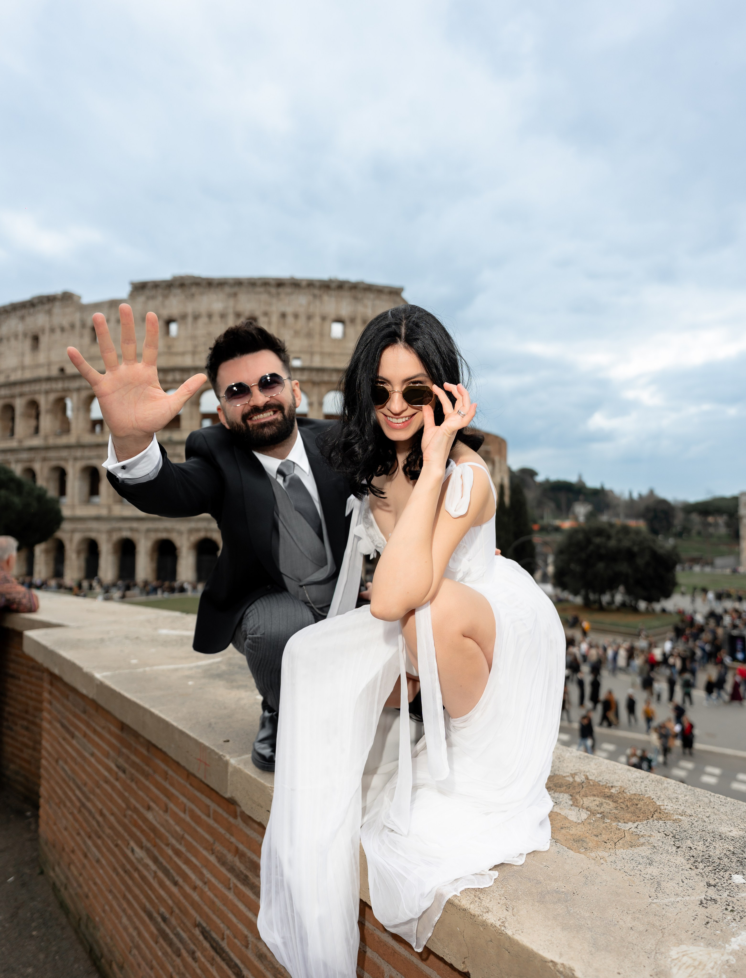 Alina & Madalin | Roma. Fotograf Nuntă București | Fotolense
