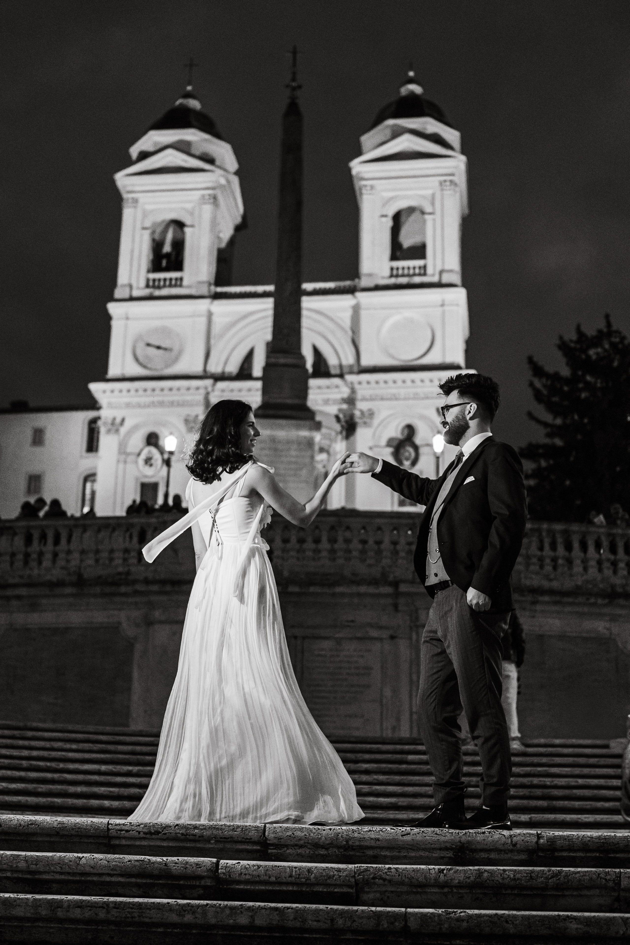Alina & Madalin | Roma. Fotograf Nuntă București | Fotolense