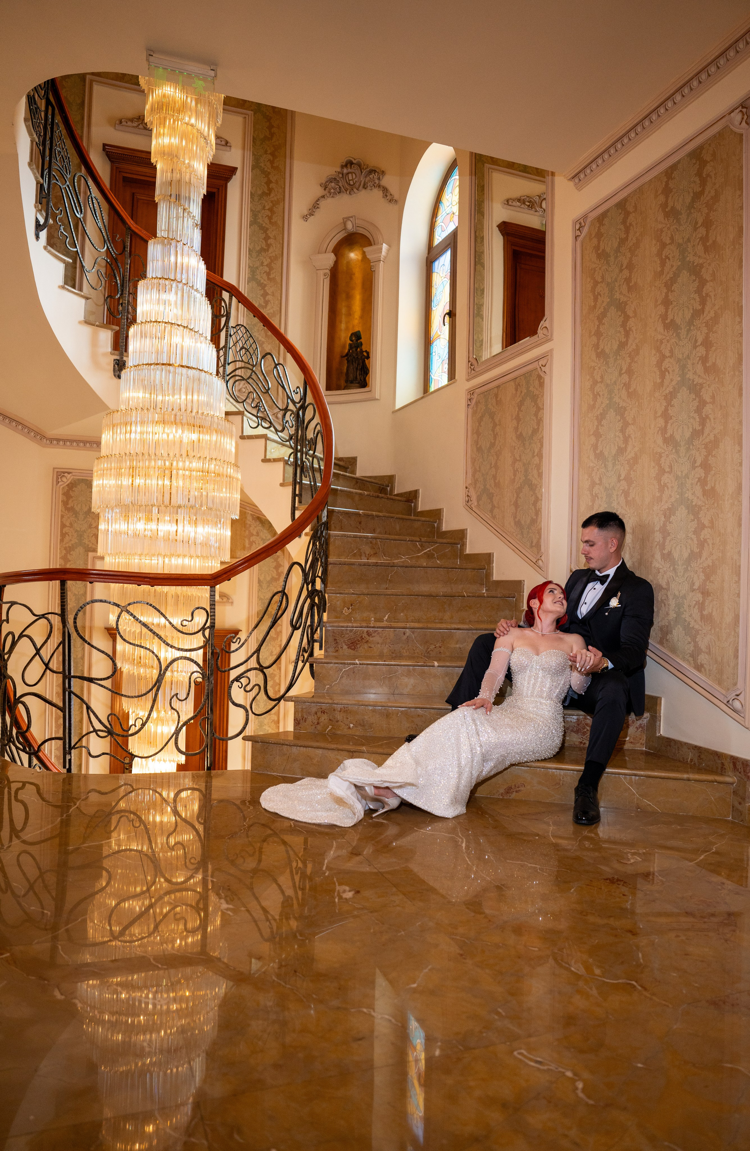Portret de nuntă cu Roxana și Florin la Suter Palace București