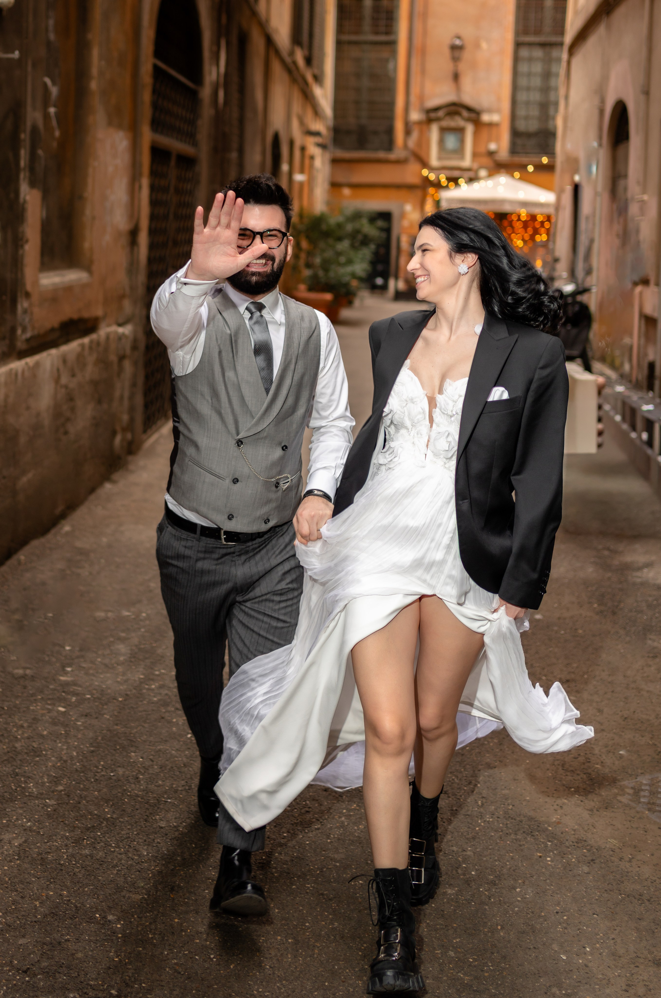 Alina & Madalin | Roma. Fotograf Nuntă București | Fotolense