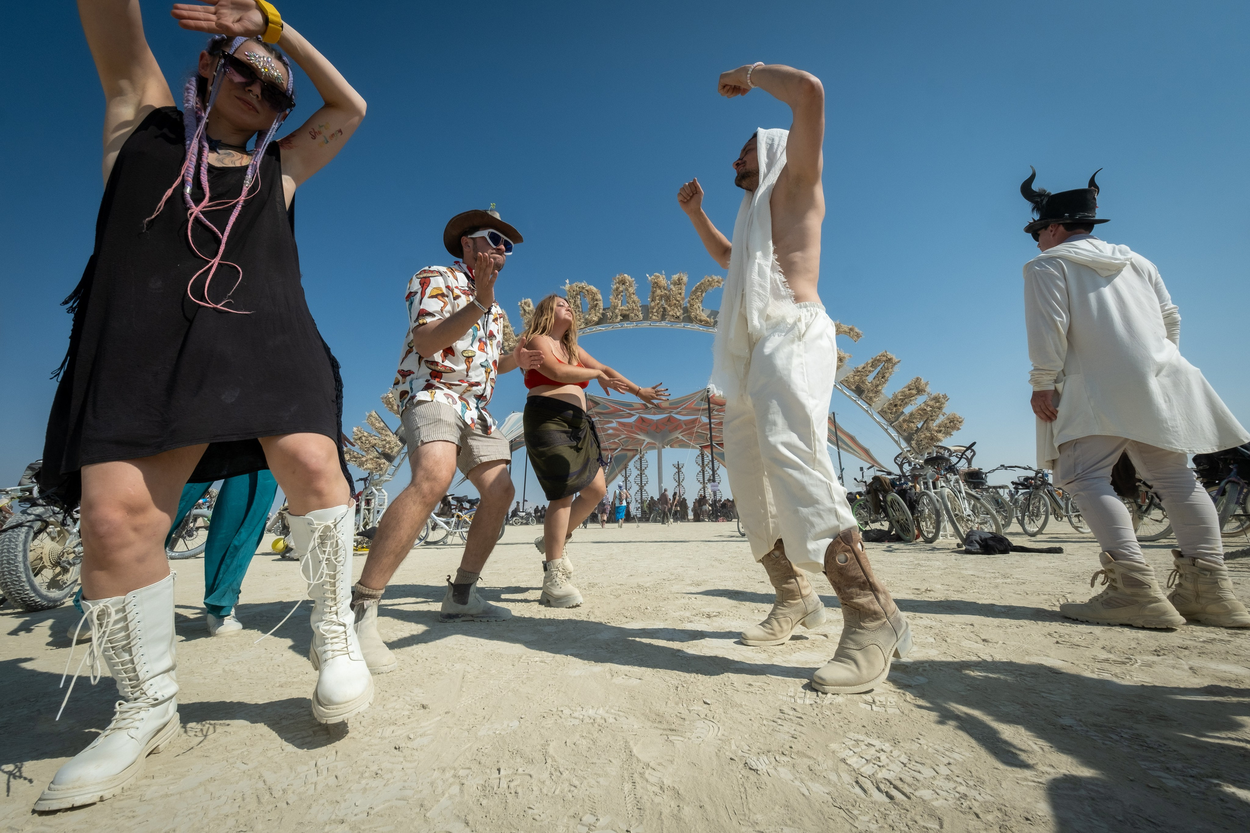 BURNING MAN 2024. Reportage concert portrait photography in the San Francisco Bay Area