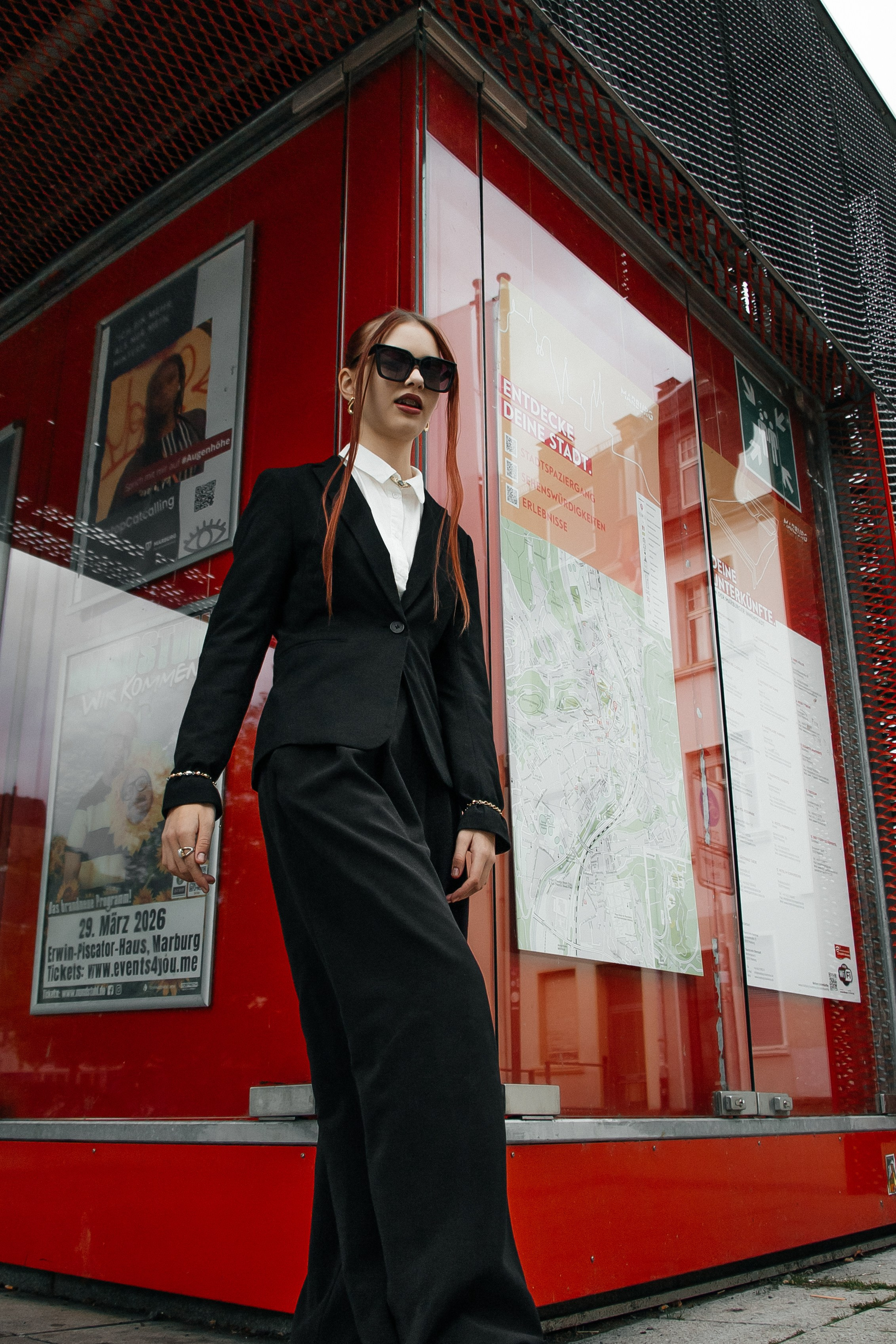 Red girl. PHOTOgrapher Germany MARBURG