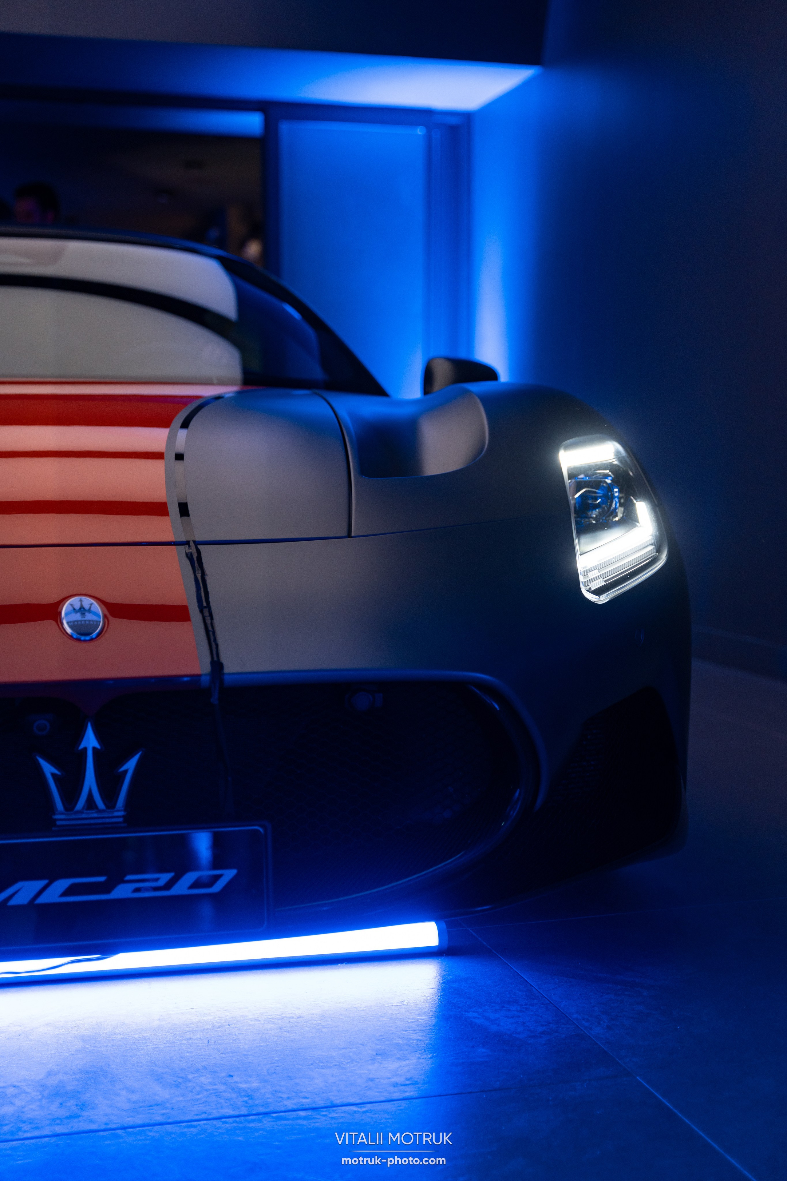 Maseratti Opening. Photographe de voitures à Paris — Vitalii Motruk