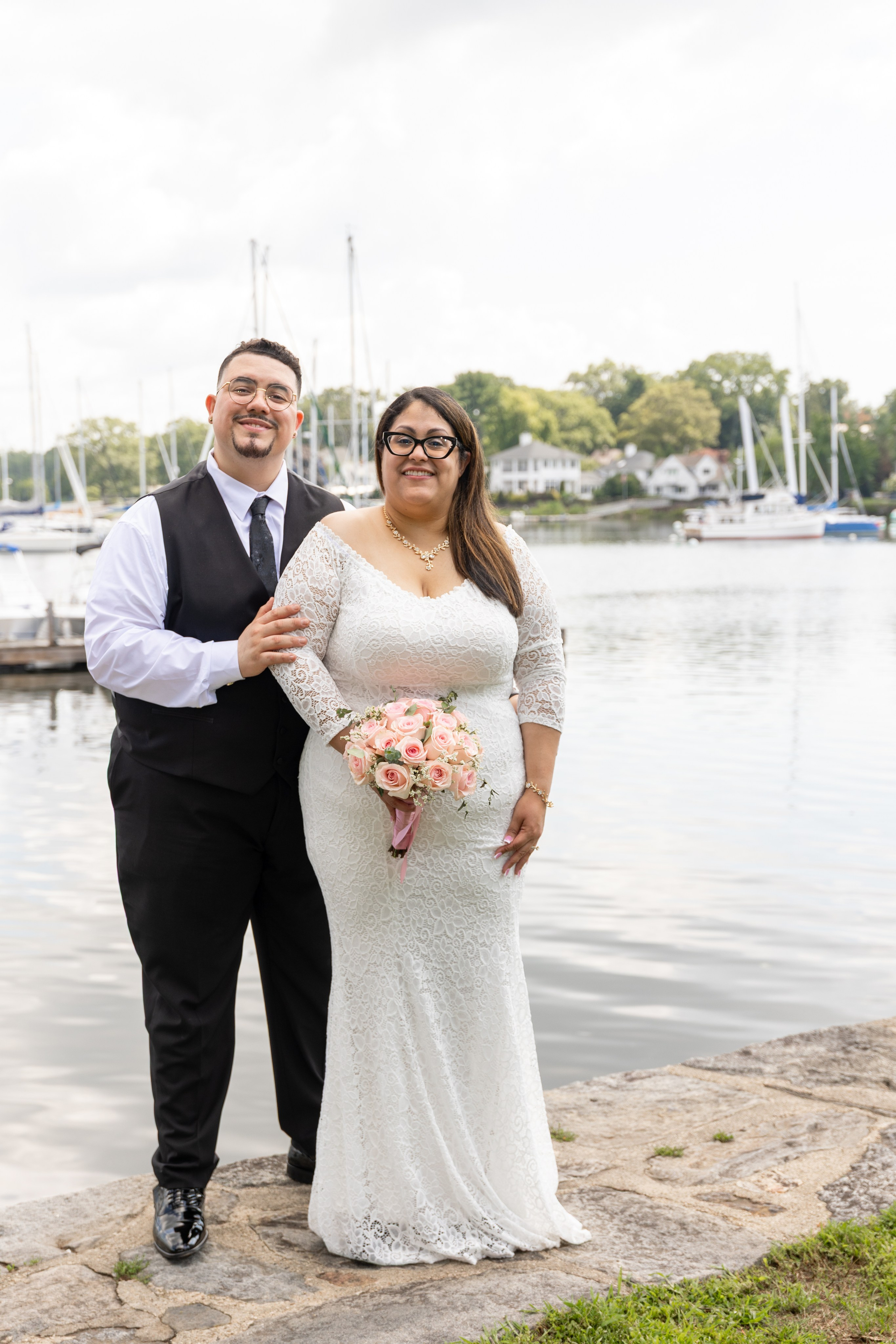 Golden Lens NY wedding photography capturing a beautiful City Hall wedding in New Rochelle