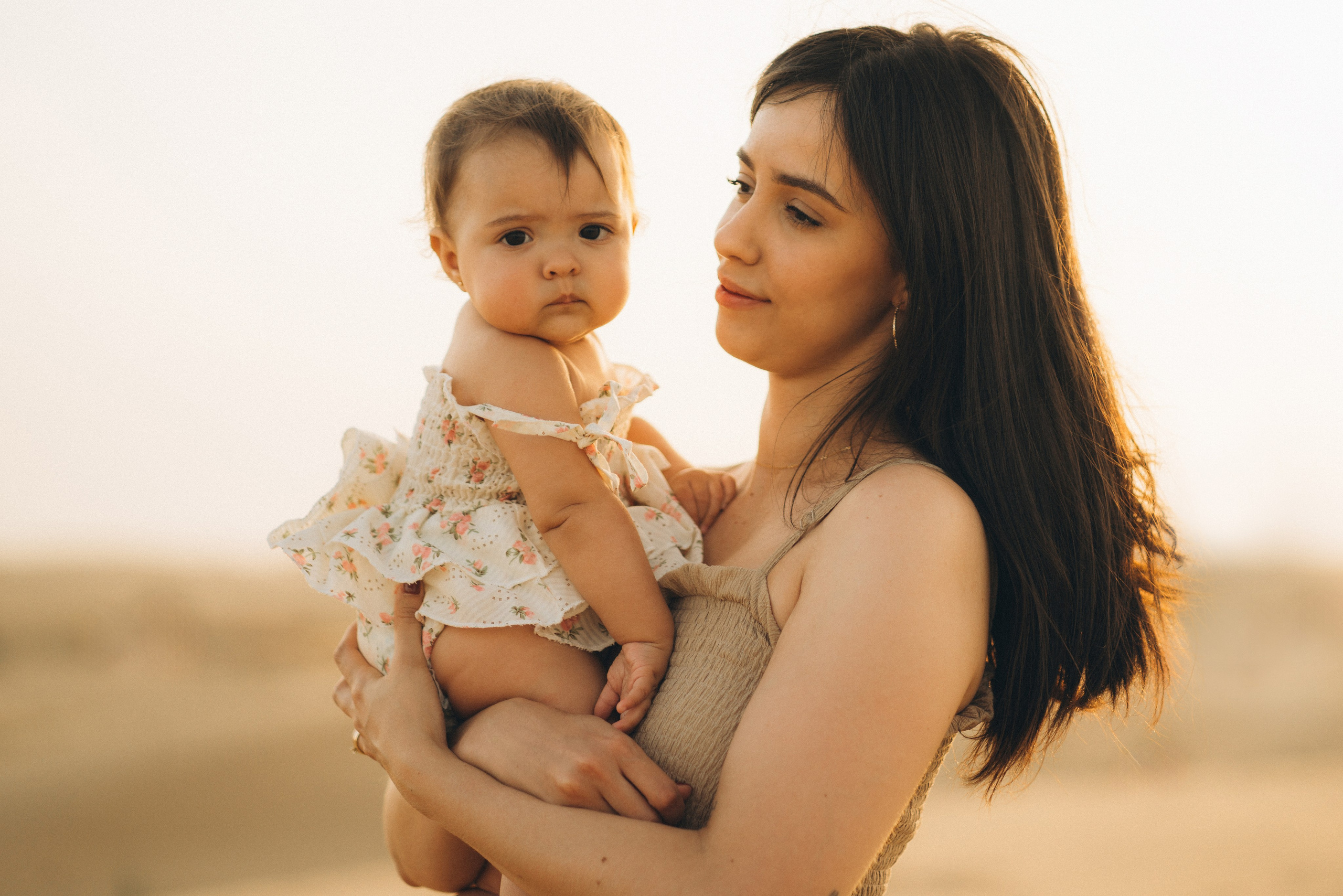 Sunset in the desert. Angela Iakovleva — Family Photographer in Dubai