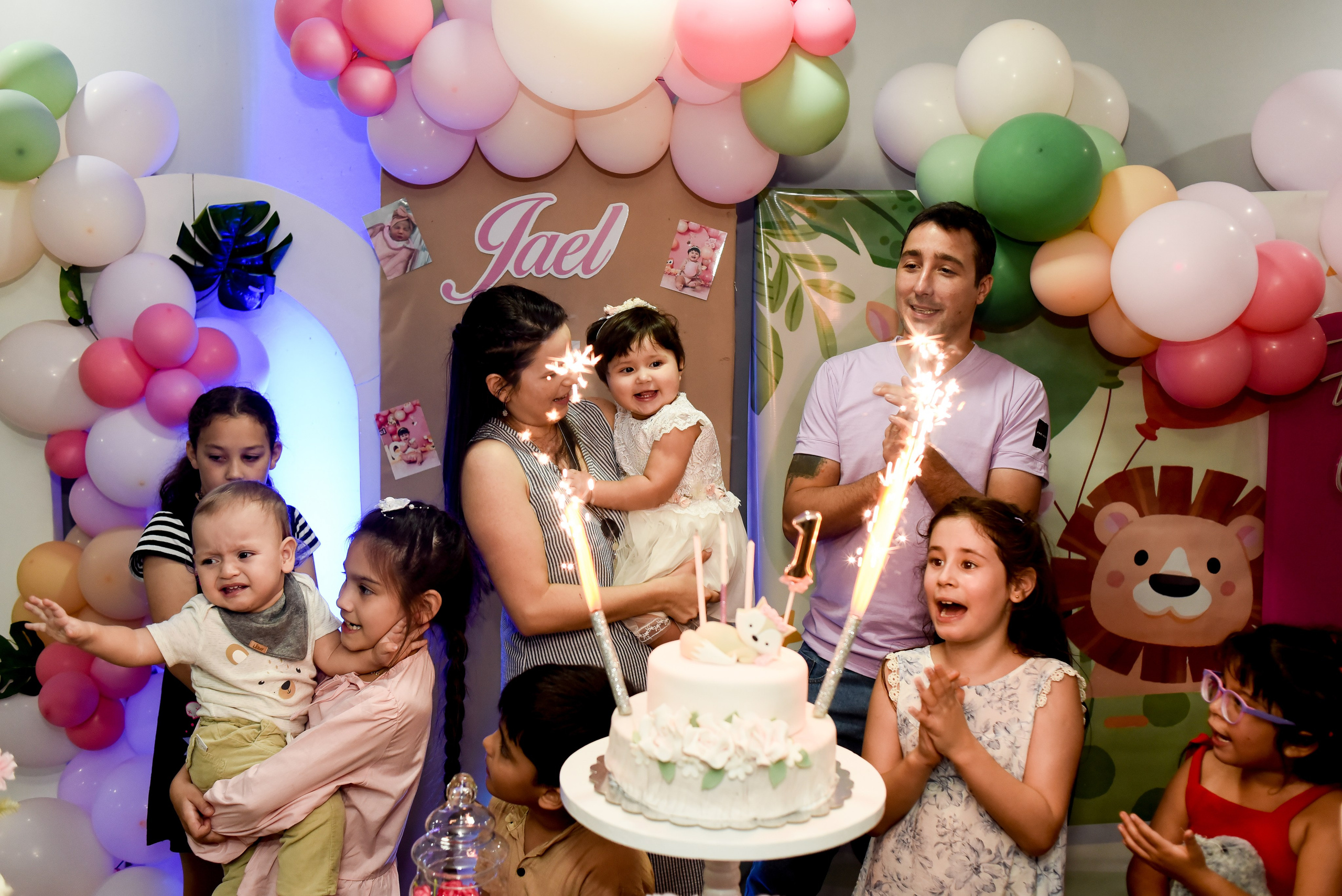 1er añito de Jael. Fotografo de casamiento en misiones y fotógrafo de familia  Posadas