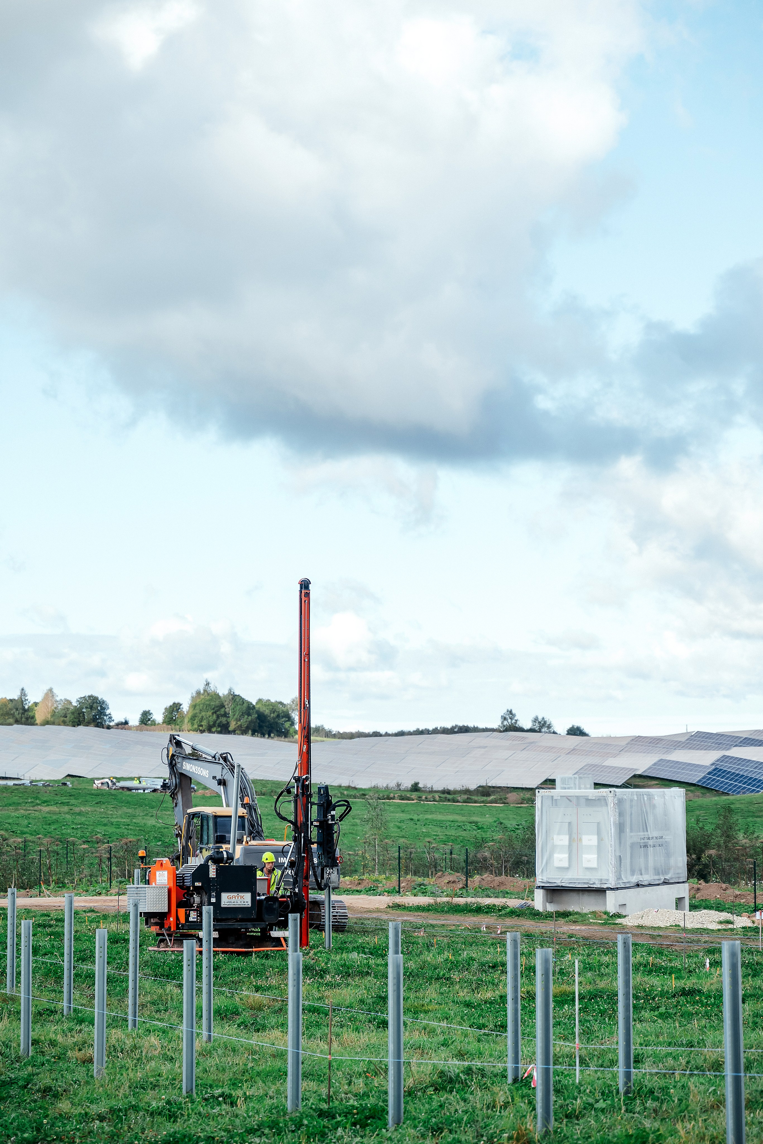 Парк солнечных панелей. Ваш фотограф в Латгалии — Александра Юхневича!