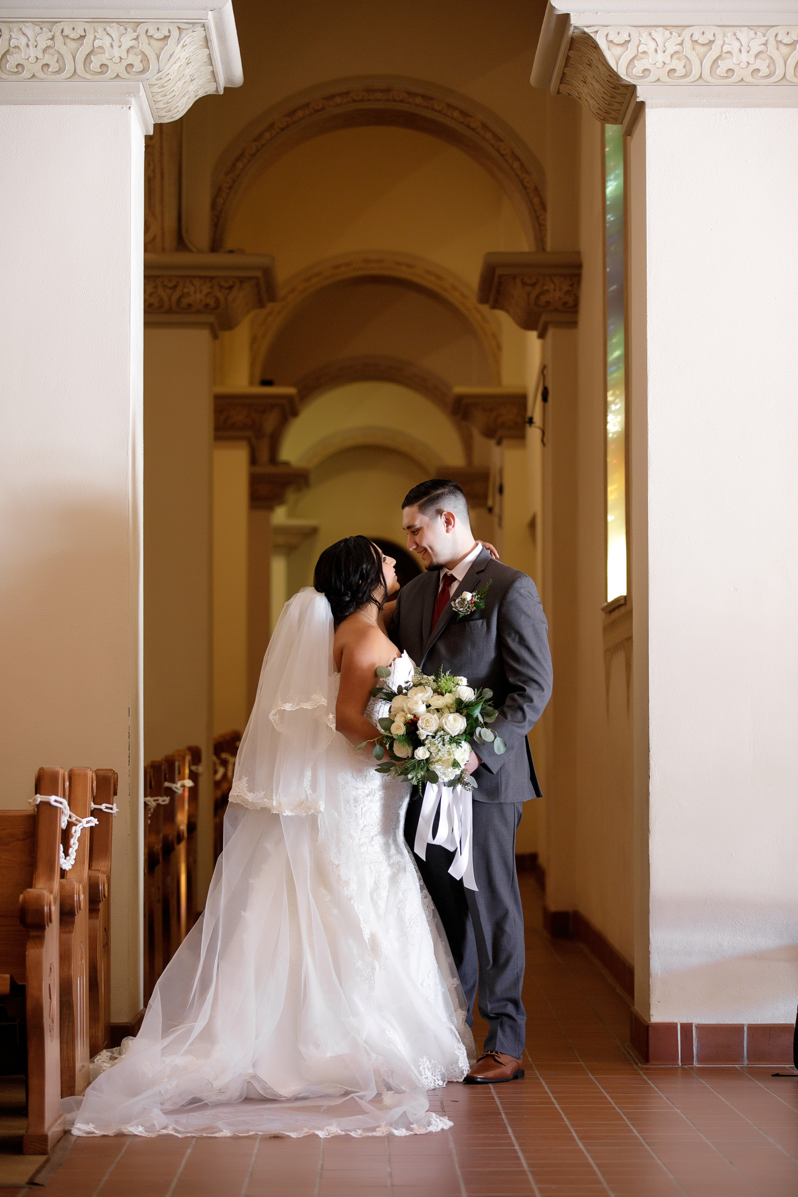 Wedding in St. Augustine Cathedral in Tucson. Anastasia Post: Wedding and Editorial Photography