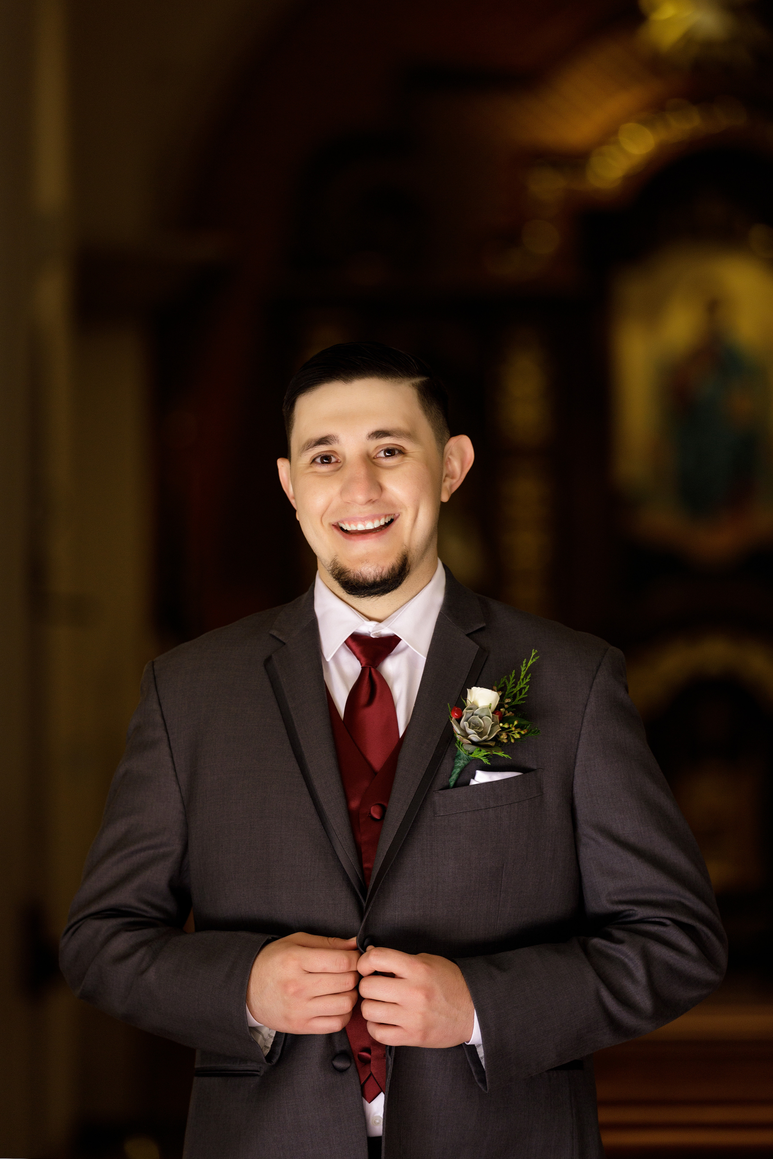 Wedding in St. Augustine Cathedral in Tucson. Anastasia Post: Wedding and Editorial Photography