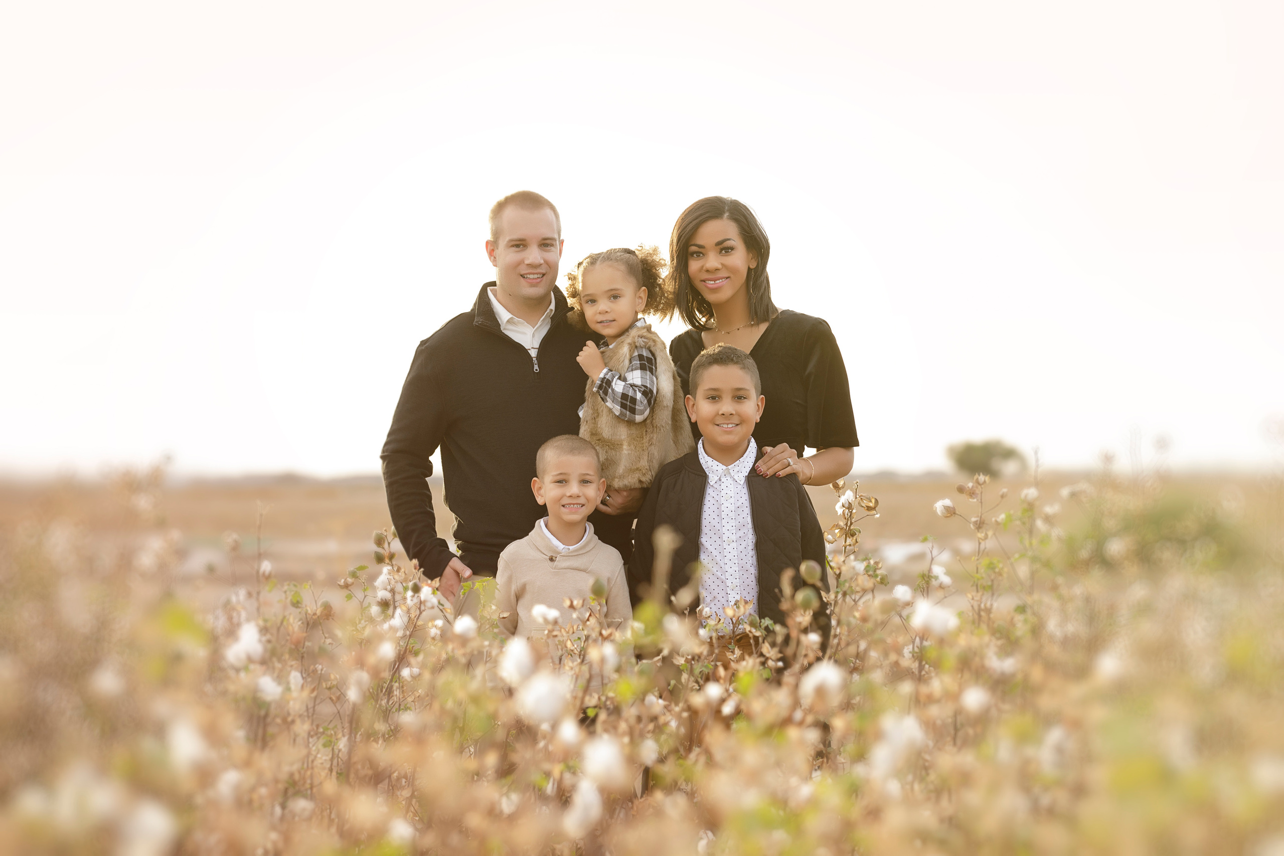 Cotton Field Photosession. Anastasia Post: Wedding and Editorial Photography