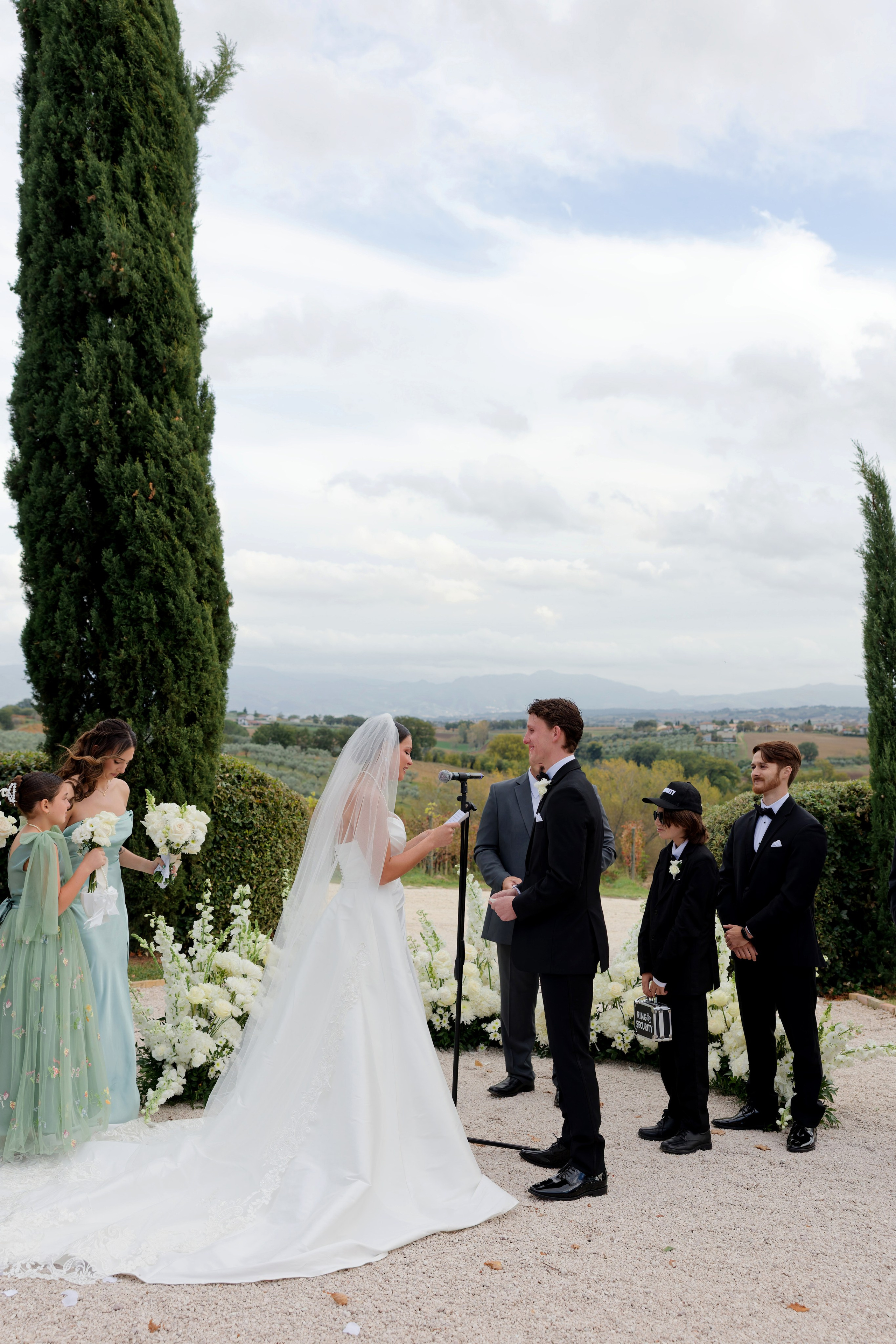 Wedding at Fonte Sala, Umbria