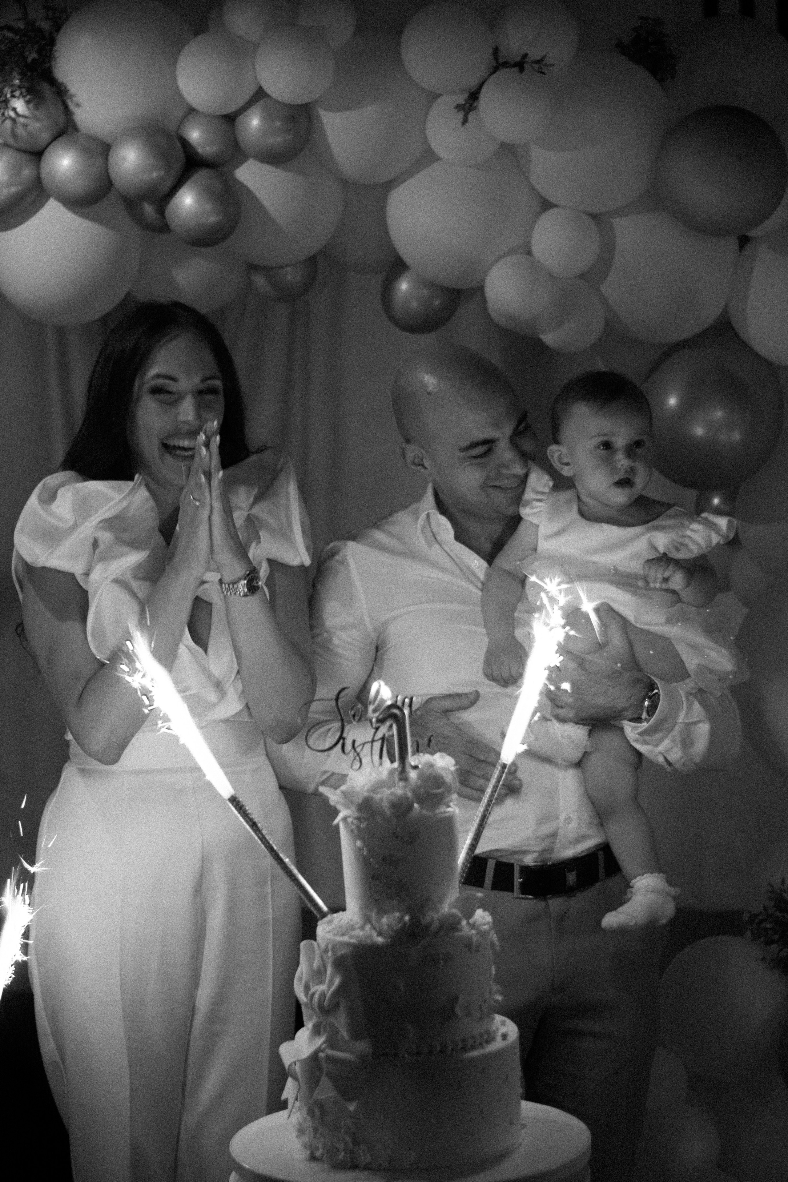 Sofija, krštenje i rođendan. BambinaaPhotography