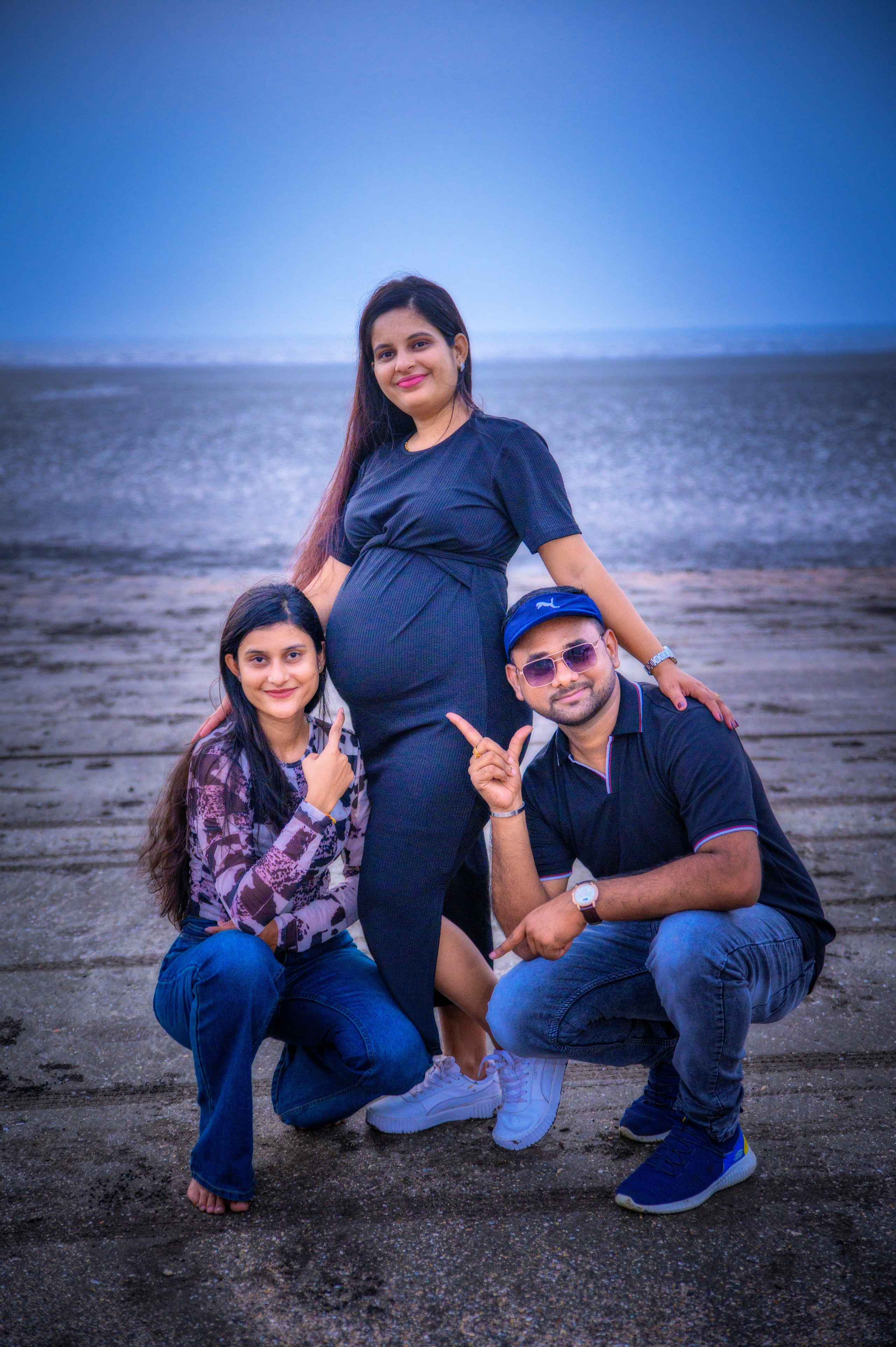 Maternity shoot. “Ajay Digital Photo Studio — Capturing Timeless Wedding Moments”