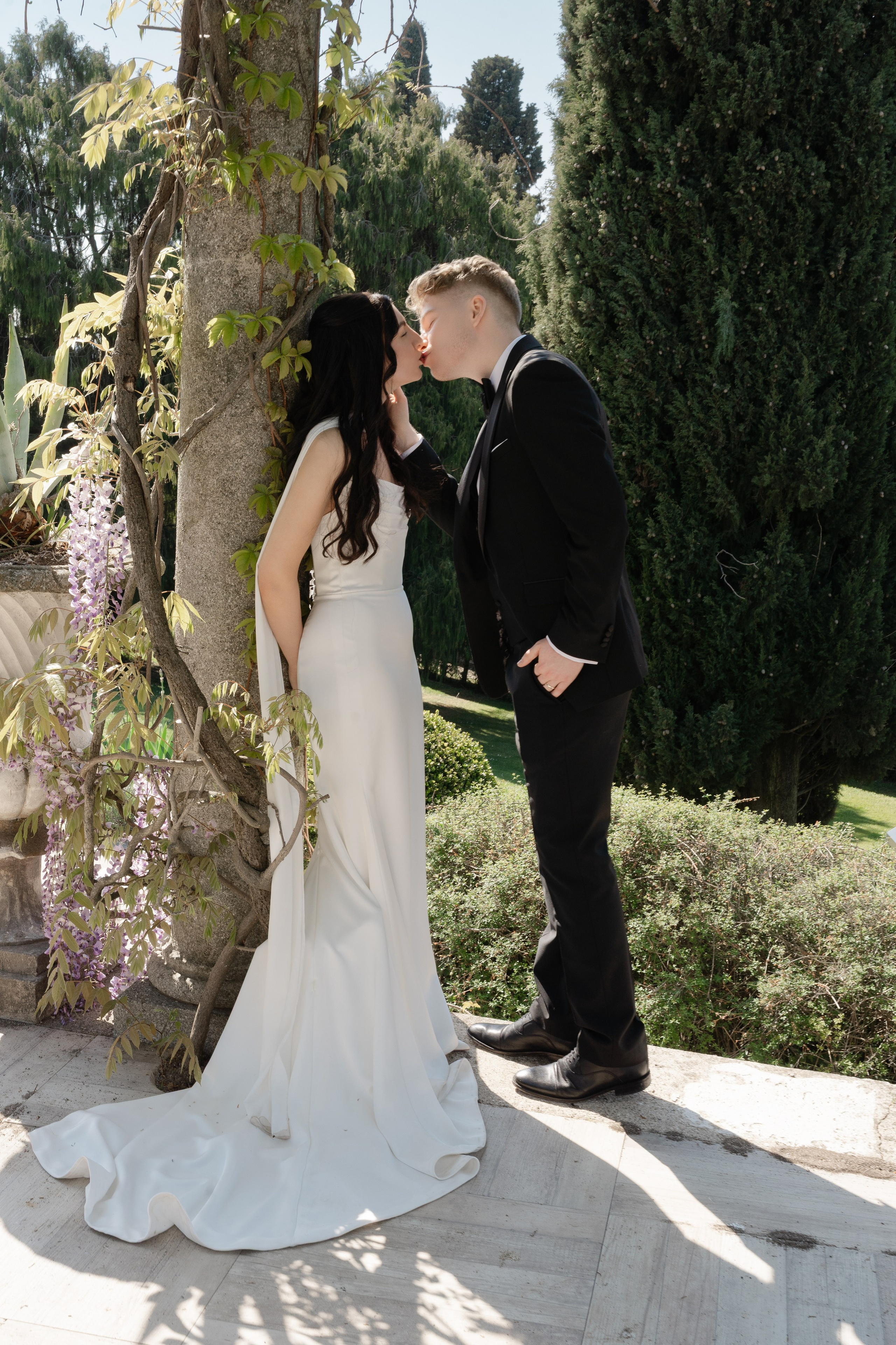 NATALIE AND ANDREW_ ELOPEMENT on LAKE GARDA. PHOTOGRAPHER IN ITALY