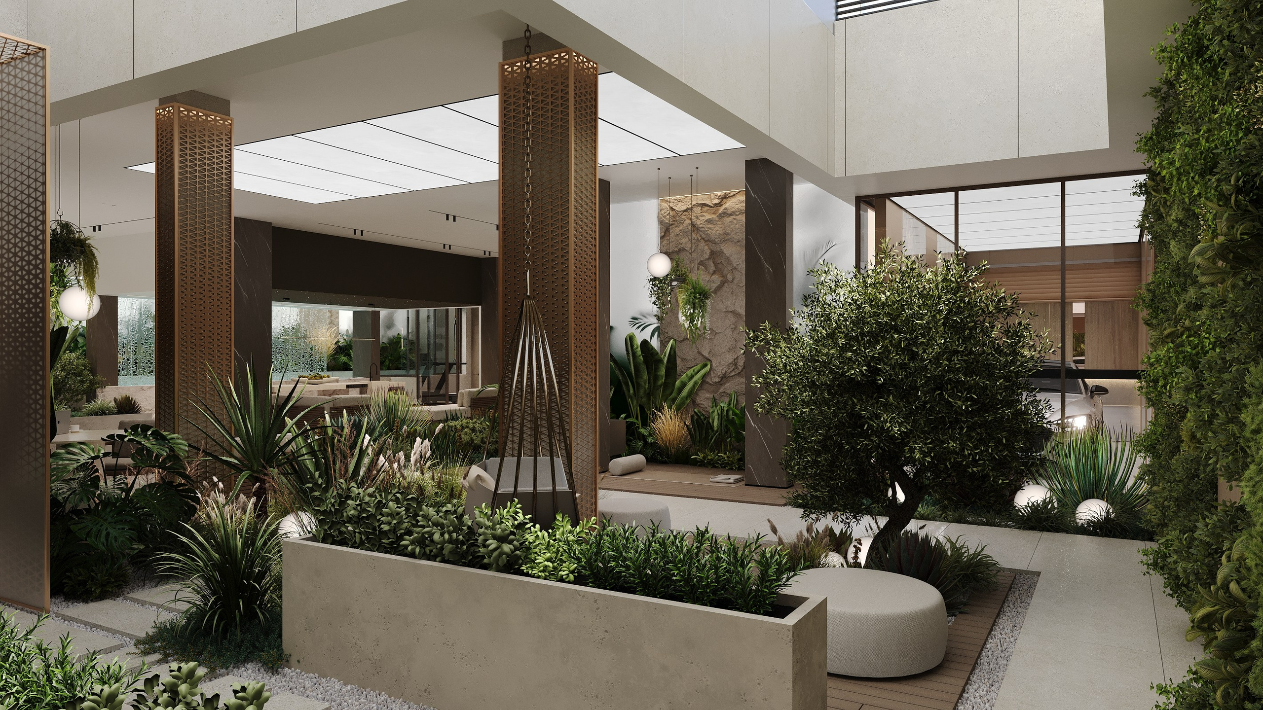 VILLA IN DUBAI HILLS. Interior Design | Alena Bulataya Design Buro