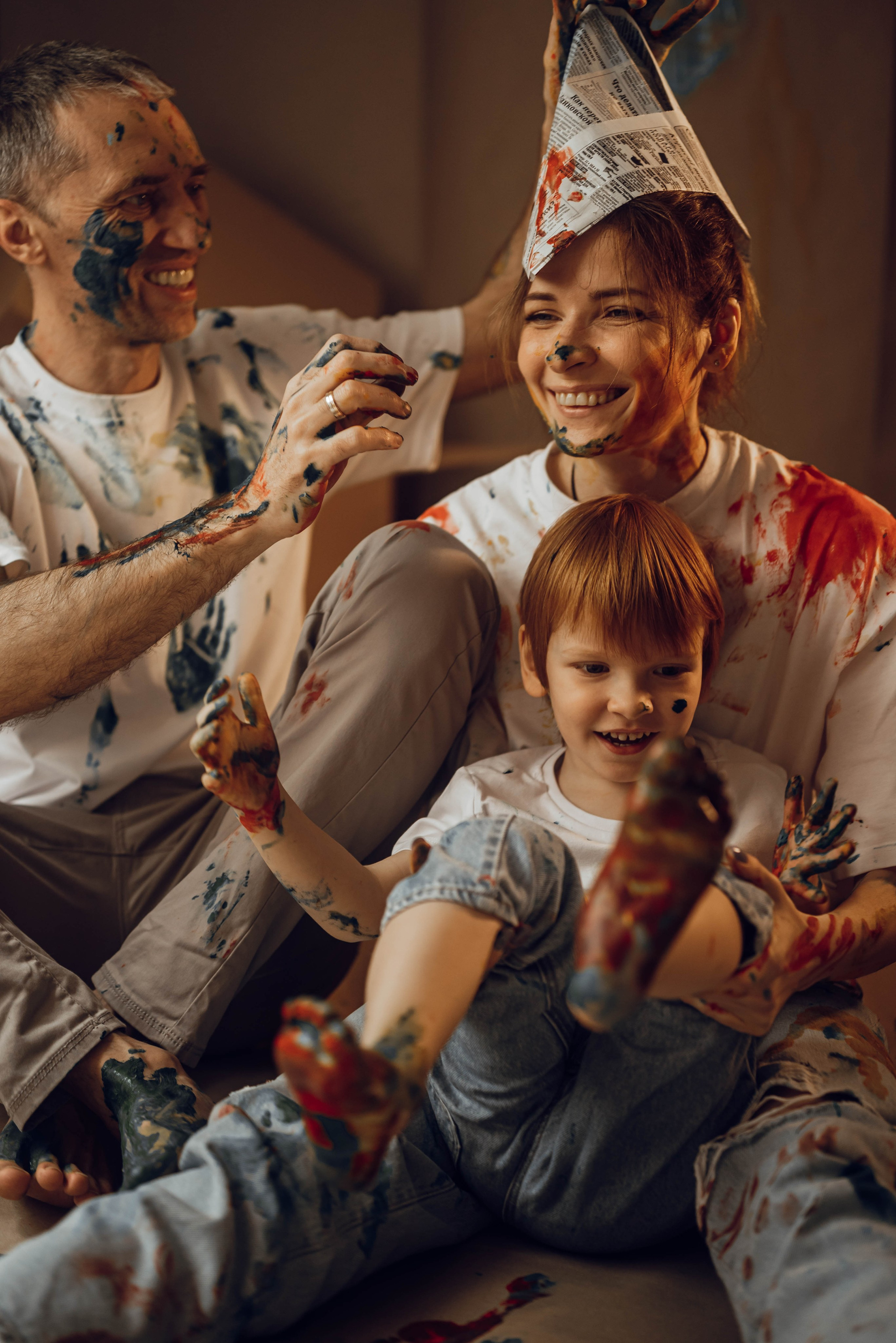 Полина, Вова и Назар. Фотограф Ирина Новикова