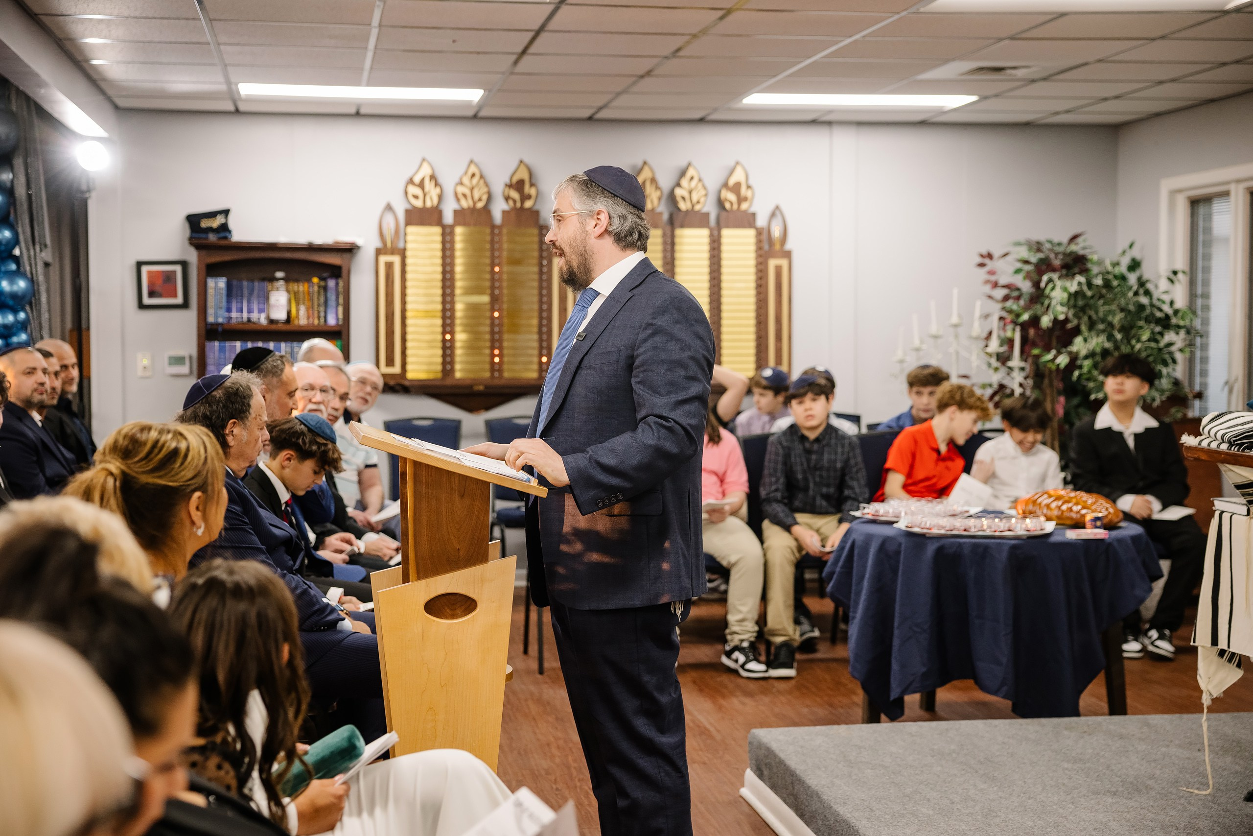 1.02.2024 Bar Mitzvah. Wedding family event photographer in Chicago Nick Yushevich