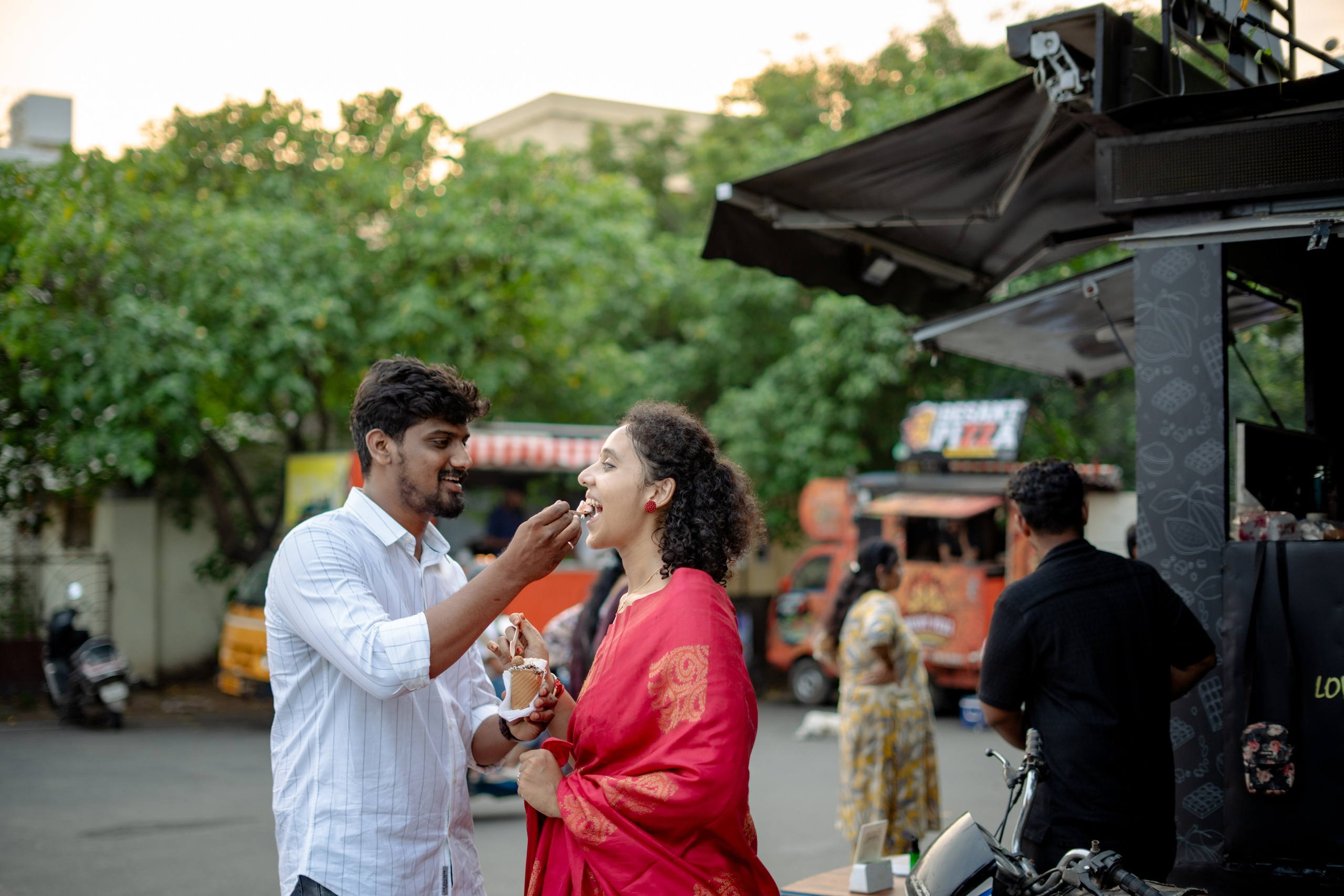 Supraja & Rajesh. Menu