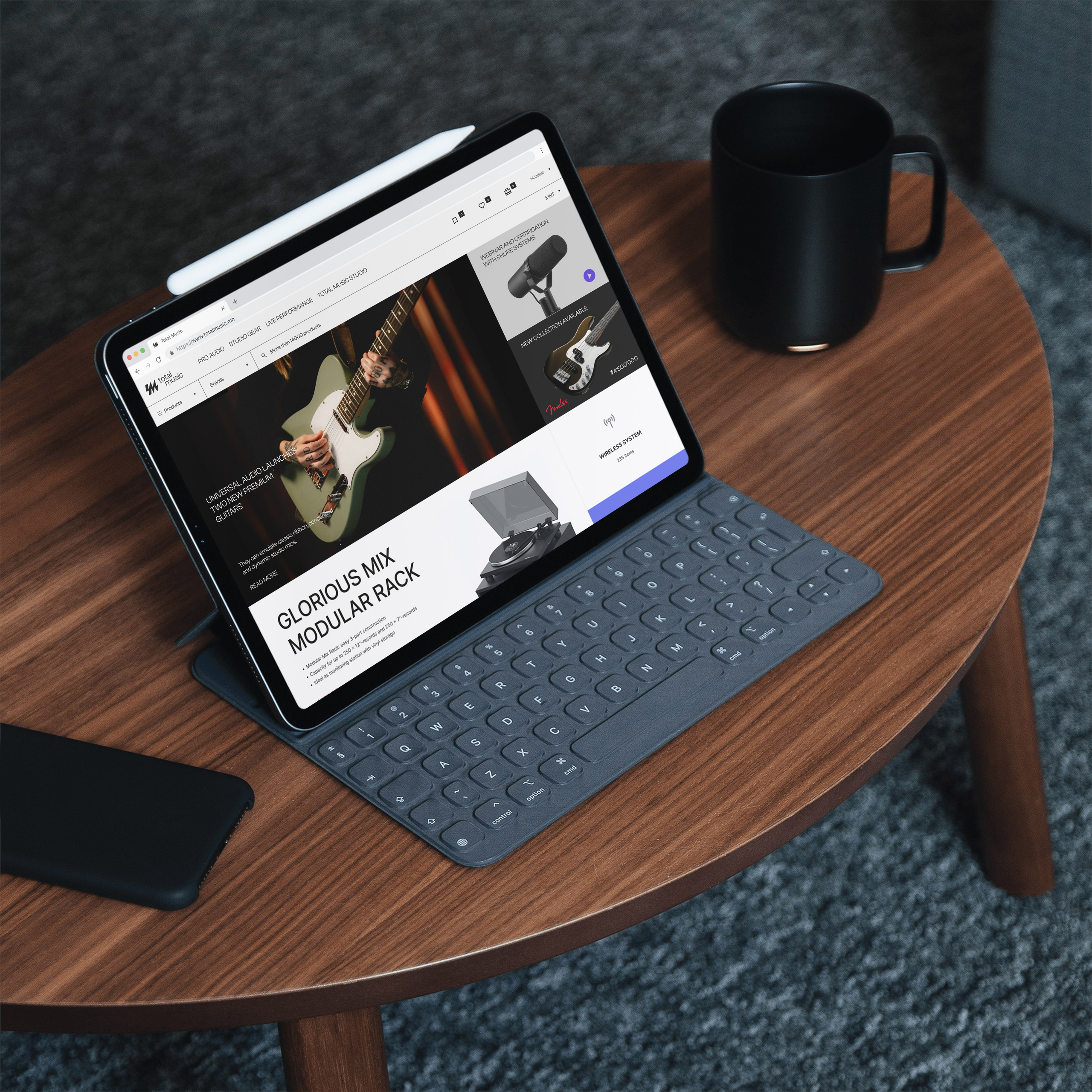 Total Music Rebrand. ODIX Creative