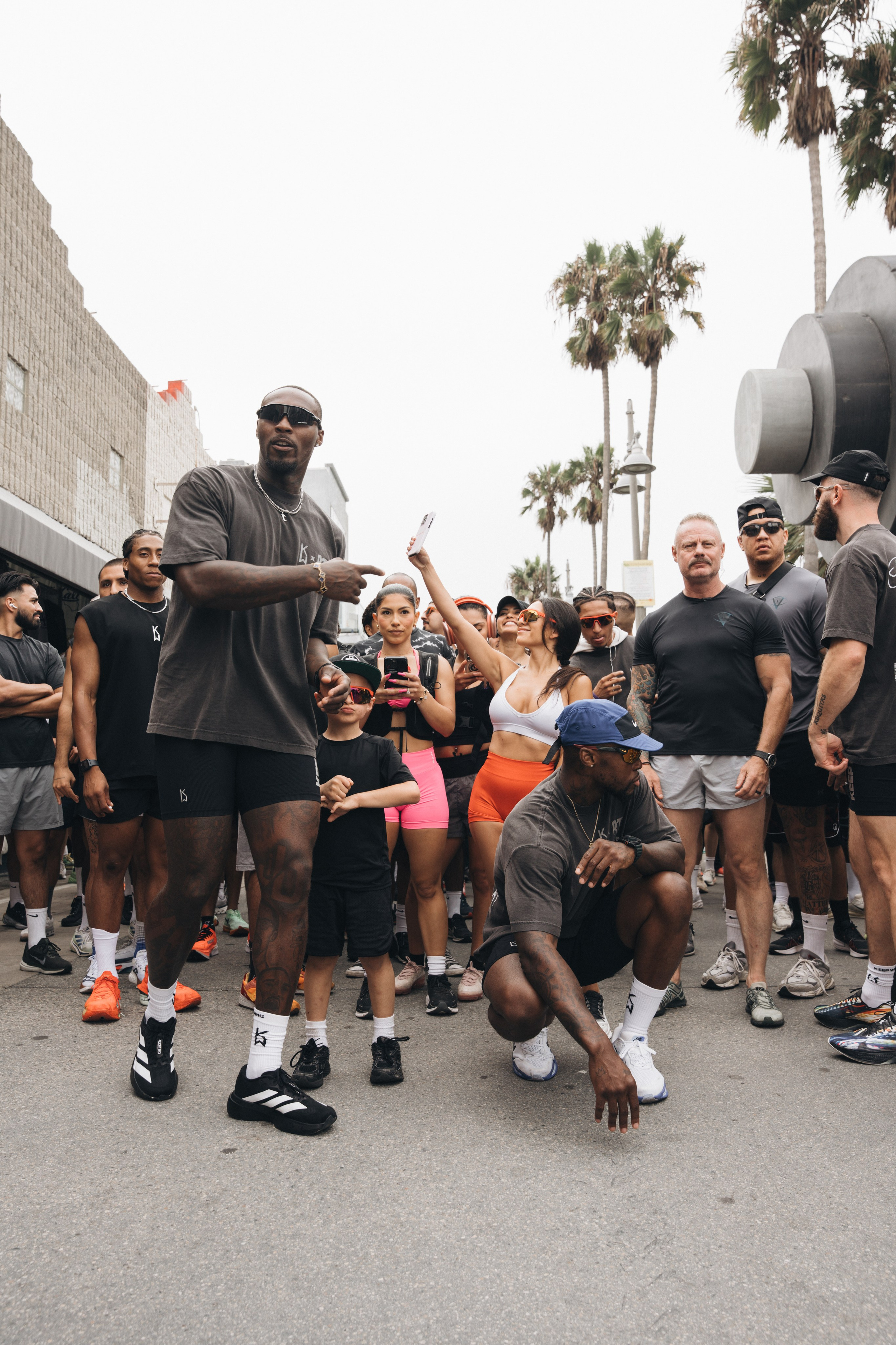 Keep Winning & Revenge Tour Run Club. Santa Monica based photographer Kristina Vasilenko