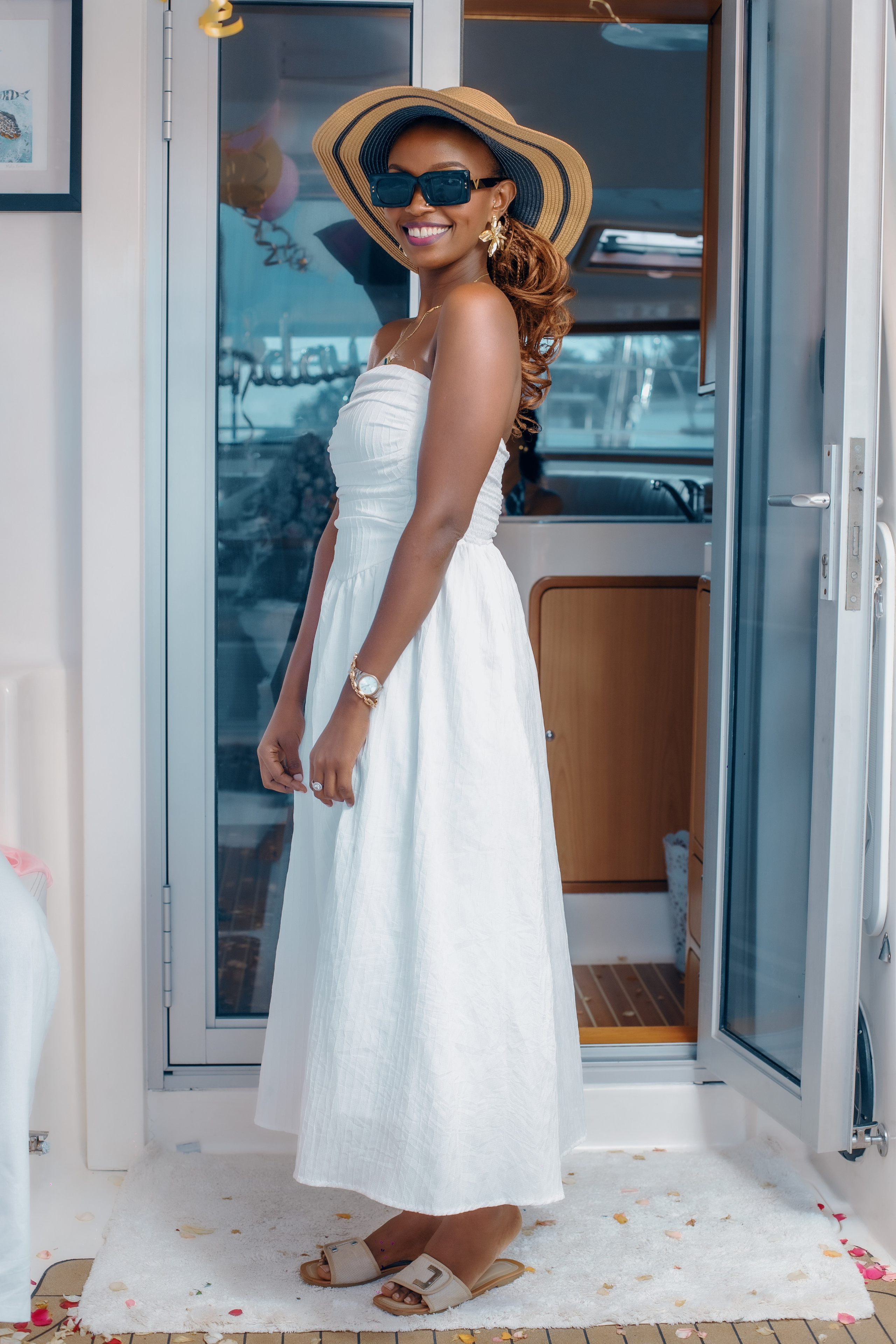 Yacht Photoshoot. A creative consultant based in Mombasa, Kenya