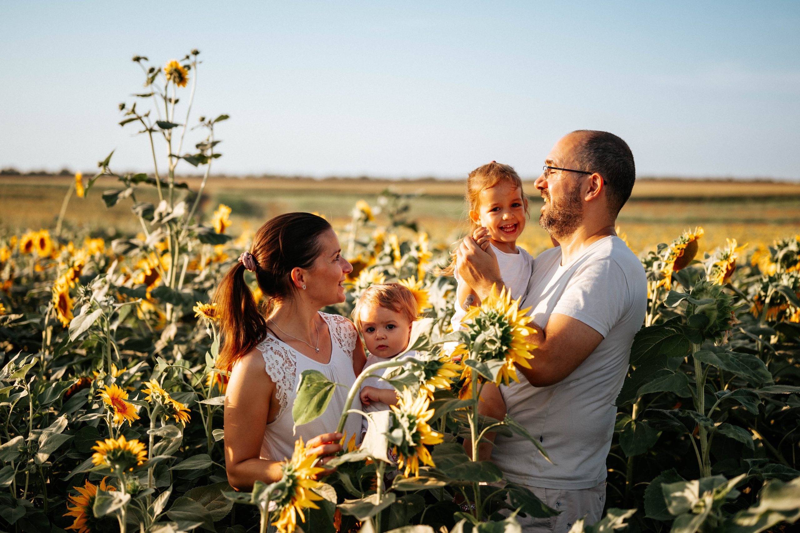Višnja, Iskra, Maja i Stevan - porodično fotografisanje. Dečiji i porodični fotograf