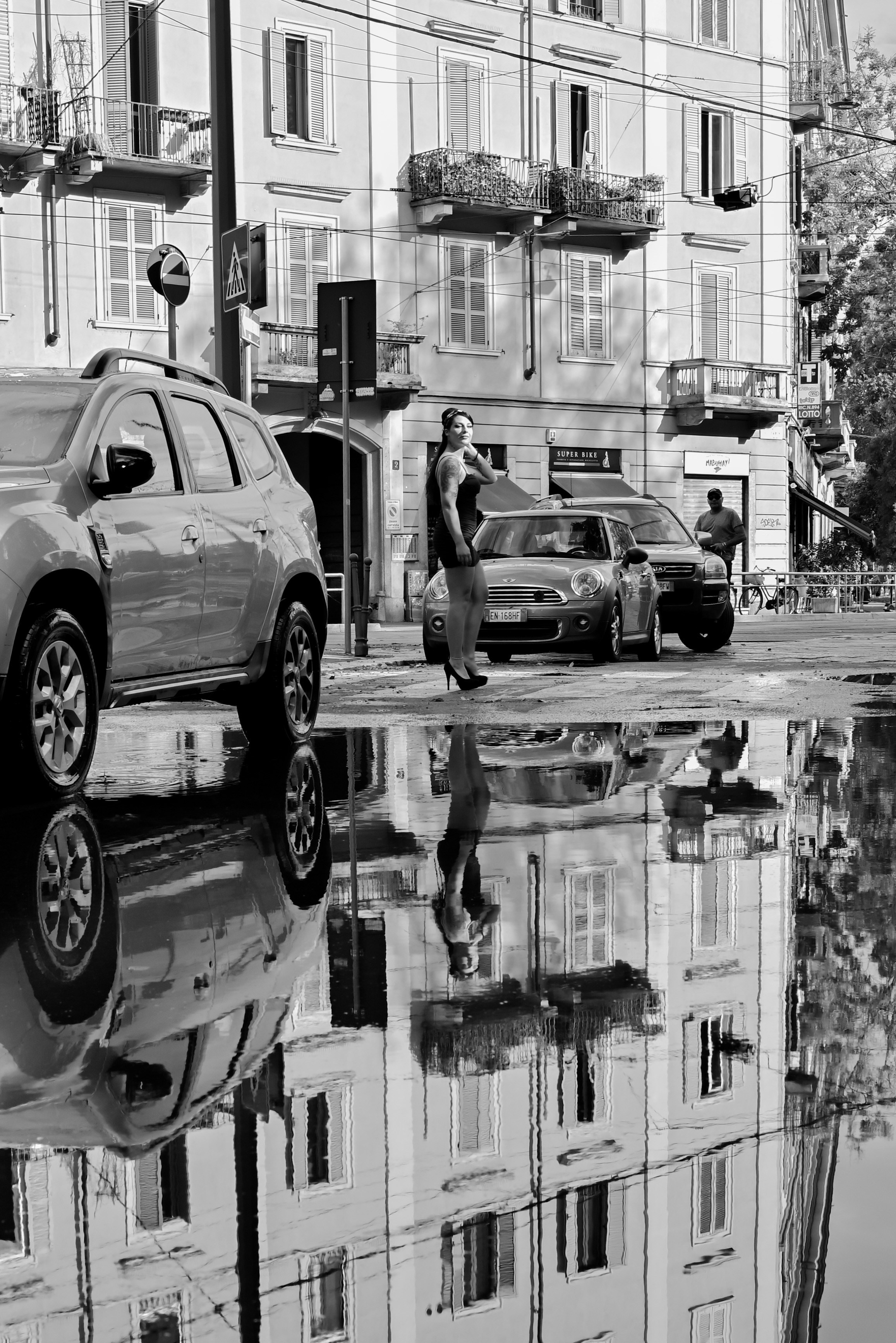 Scatti per far andare l’acqua di traverso all’ex