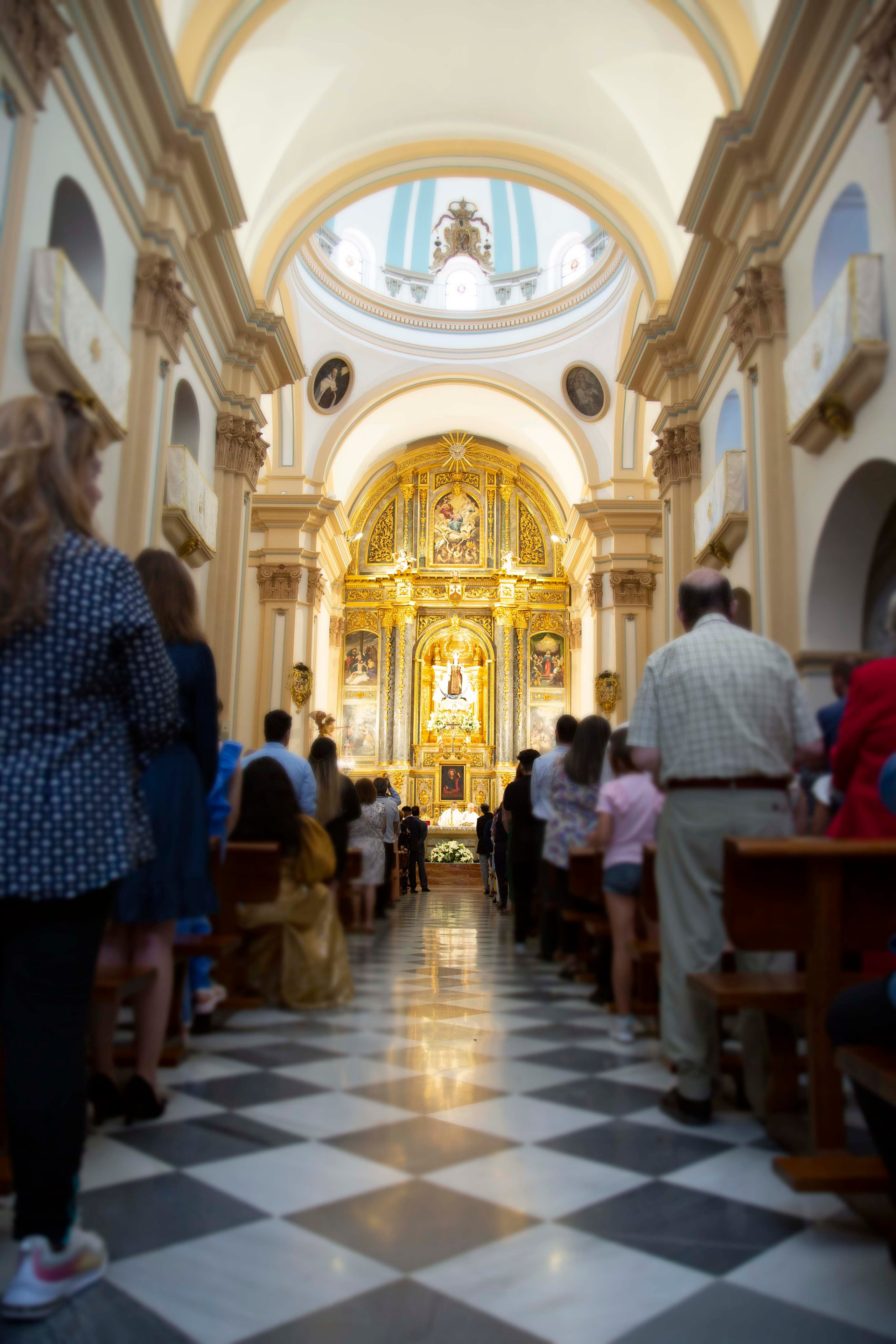 Spanish church. Main