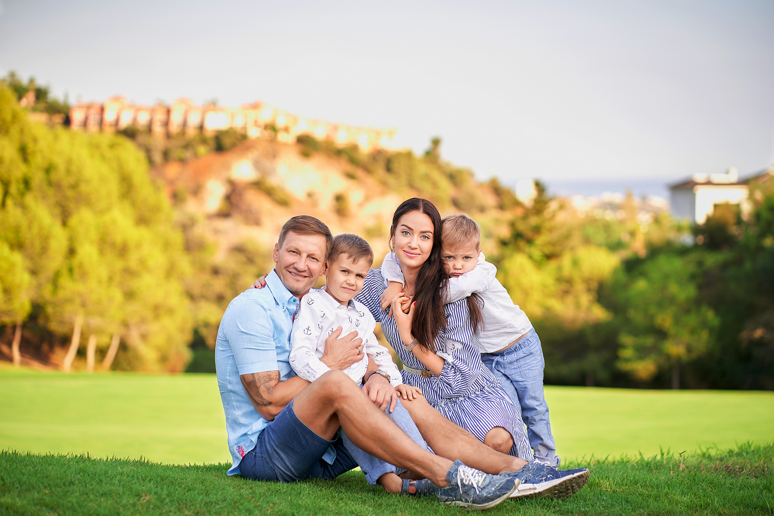 Sesiones familiares. Fotógrafo de bodas y familias en España, Málaga, Marbella
