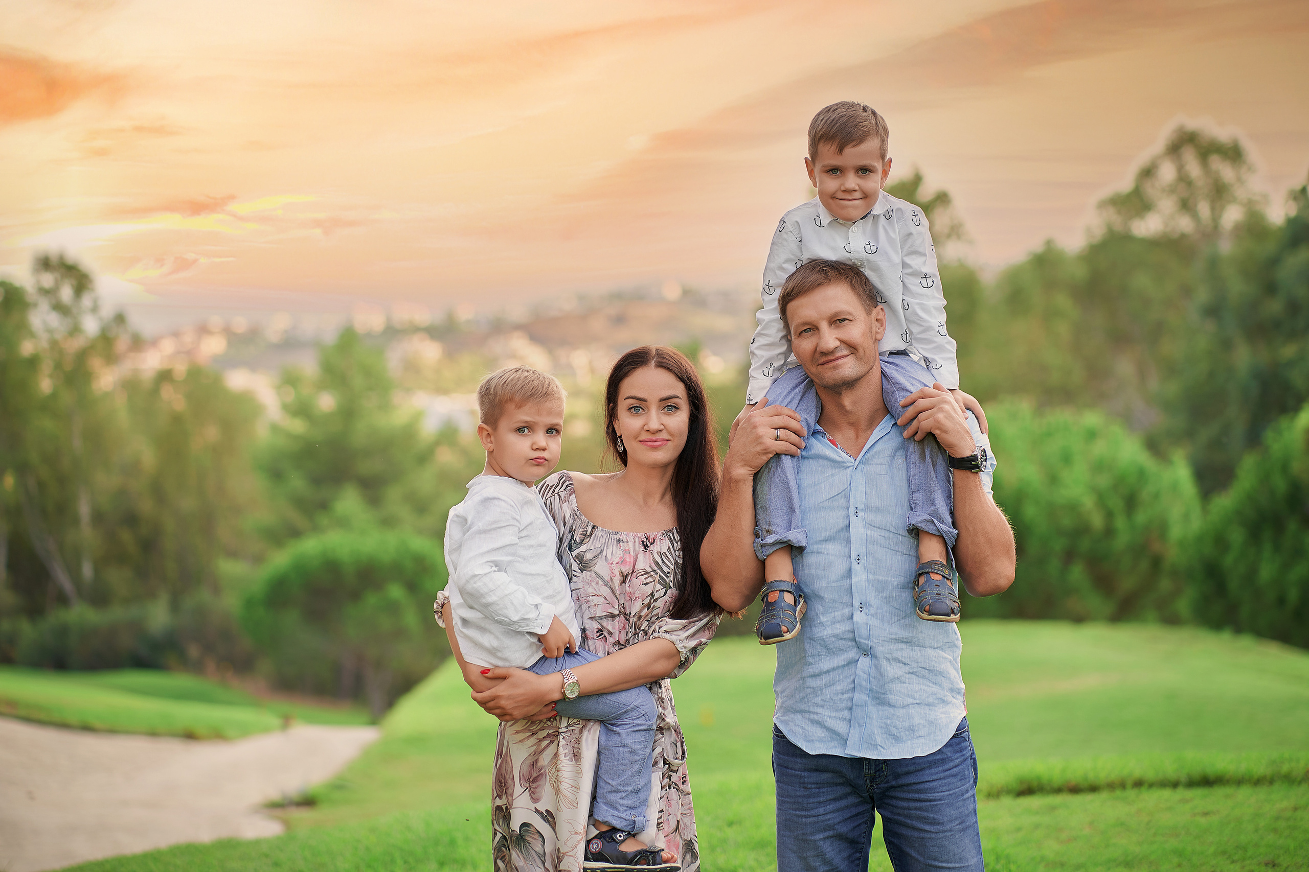 Sesiones familiares. Fotógrafo de bodas y familias en España, Málaga, Marbella
