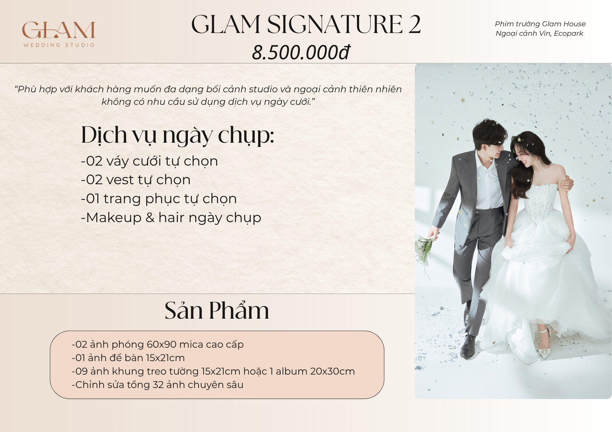 Prewedding. Glam Wedding Studio