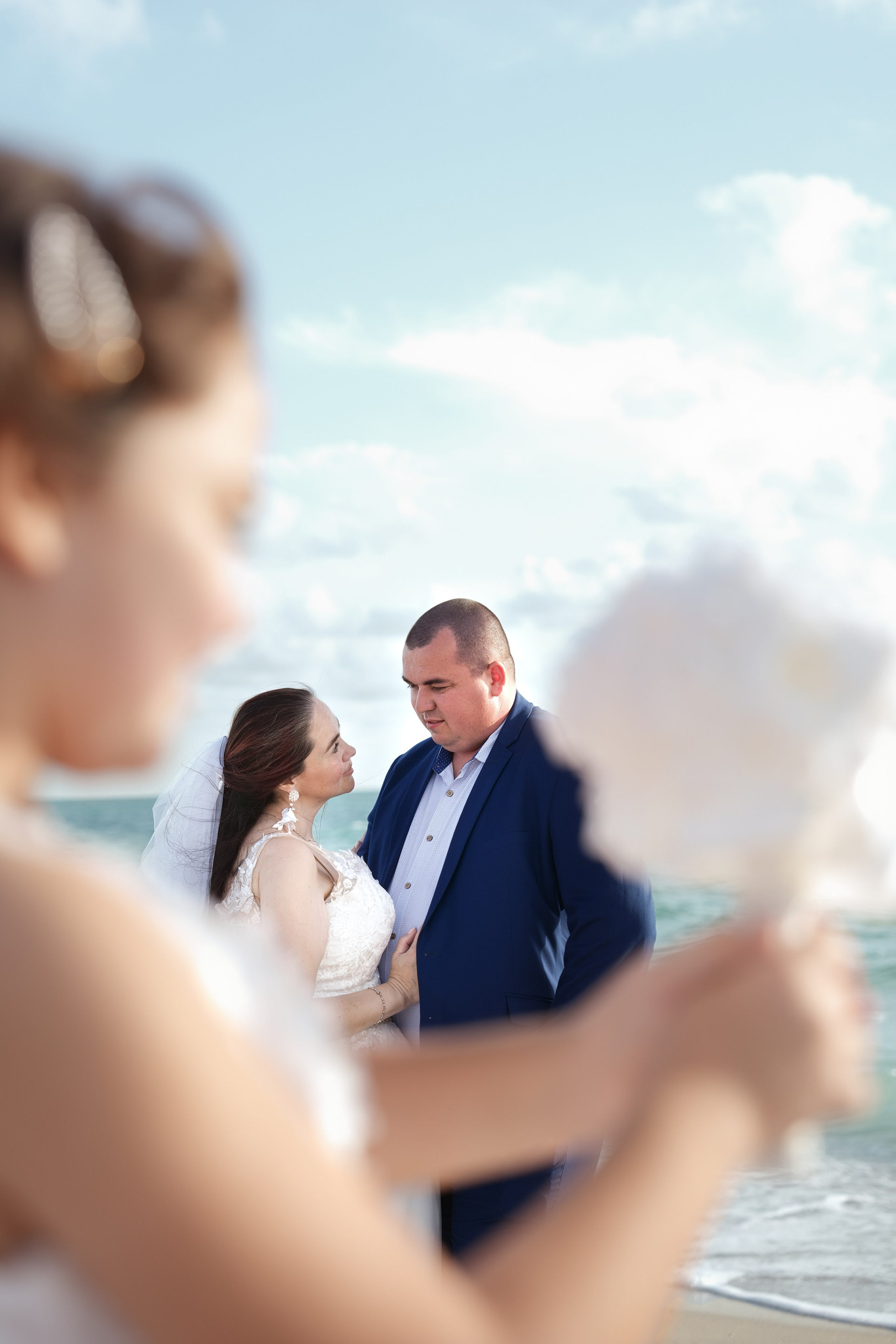 Beach Wedding in Englewood, Florida. Wedding and family photographer Olga Belianskaia