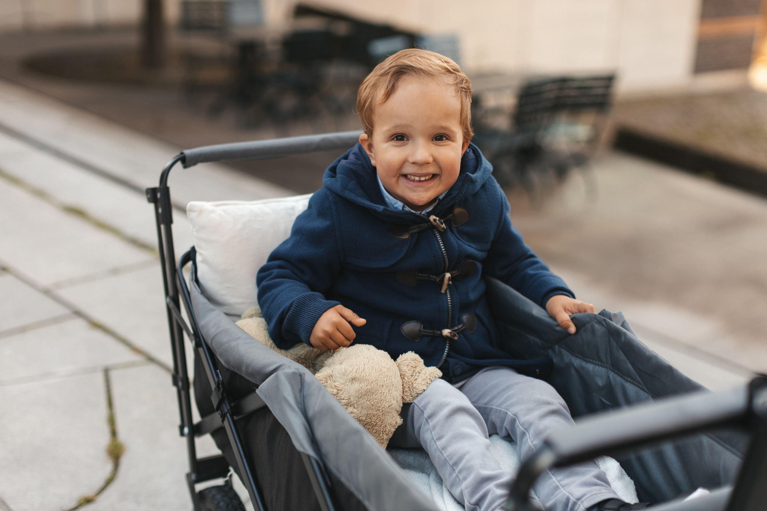 Семейная прогулка в Гамбурге в HafenCity. Фотограф в Германии — Мария Чистякова