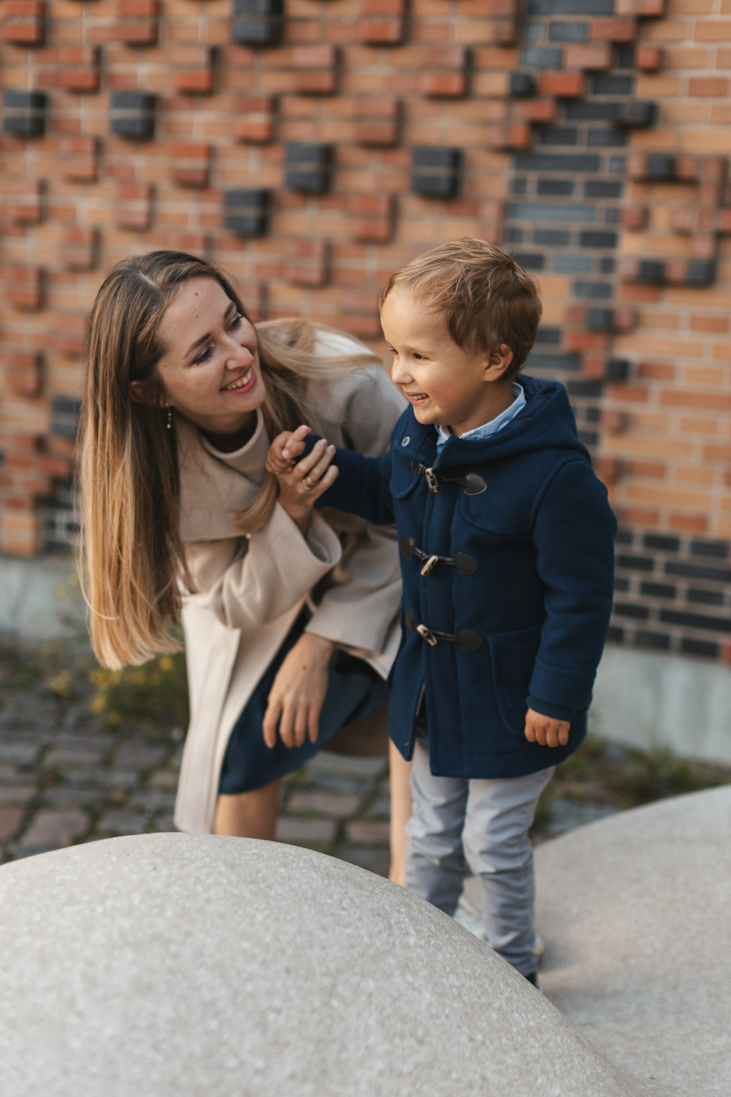Семейная прогулка в Гамбурге в HafenCity. Фотограф в Германии — Мария Чистякова