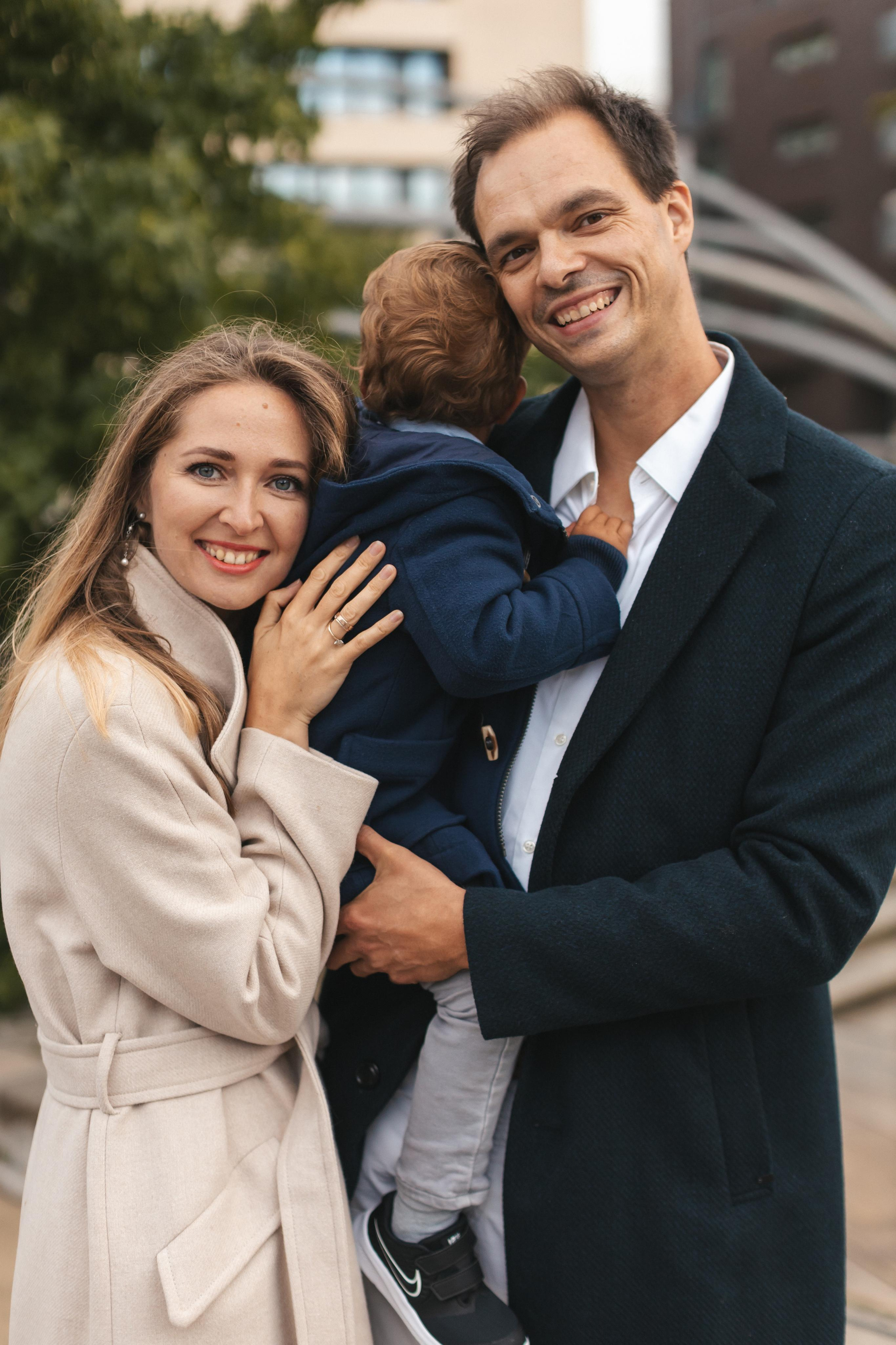 Семейная прогулка в Гамбурге в HafenCity. Фотограф в Германии — Мария Чистякова
