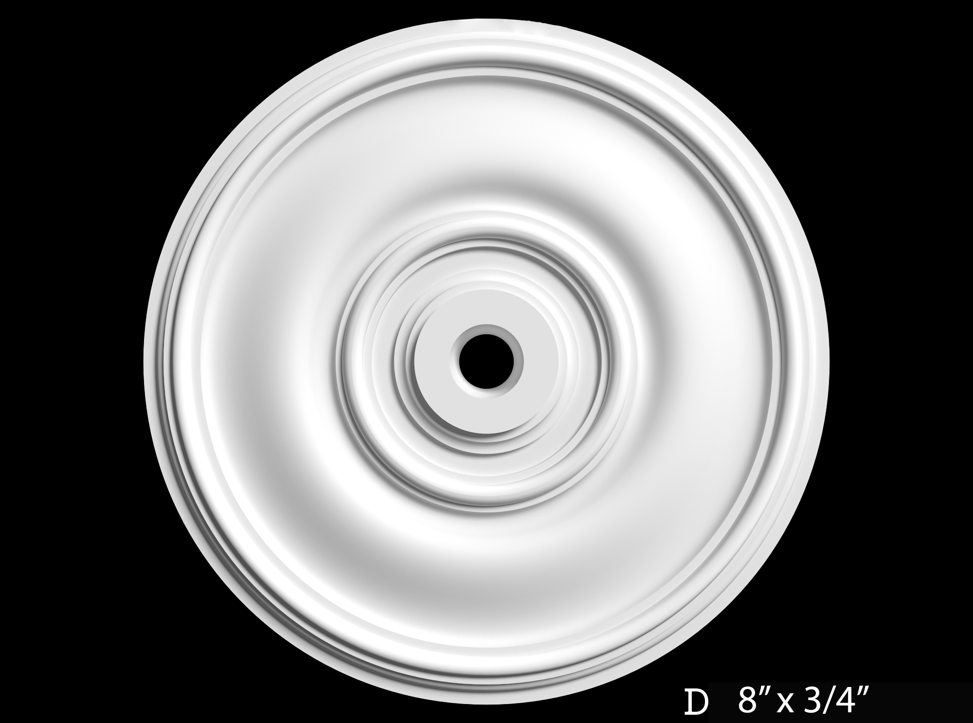 Medallions. Plaster molding