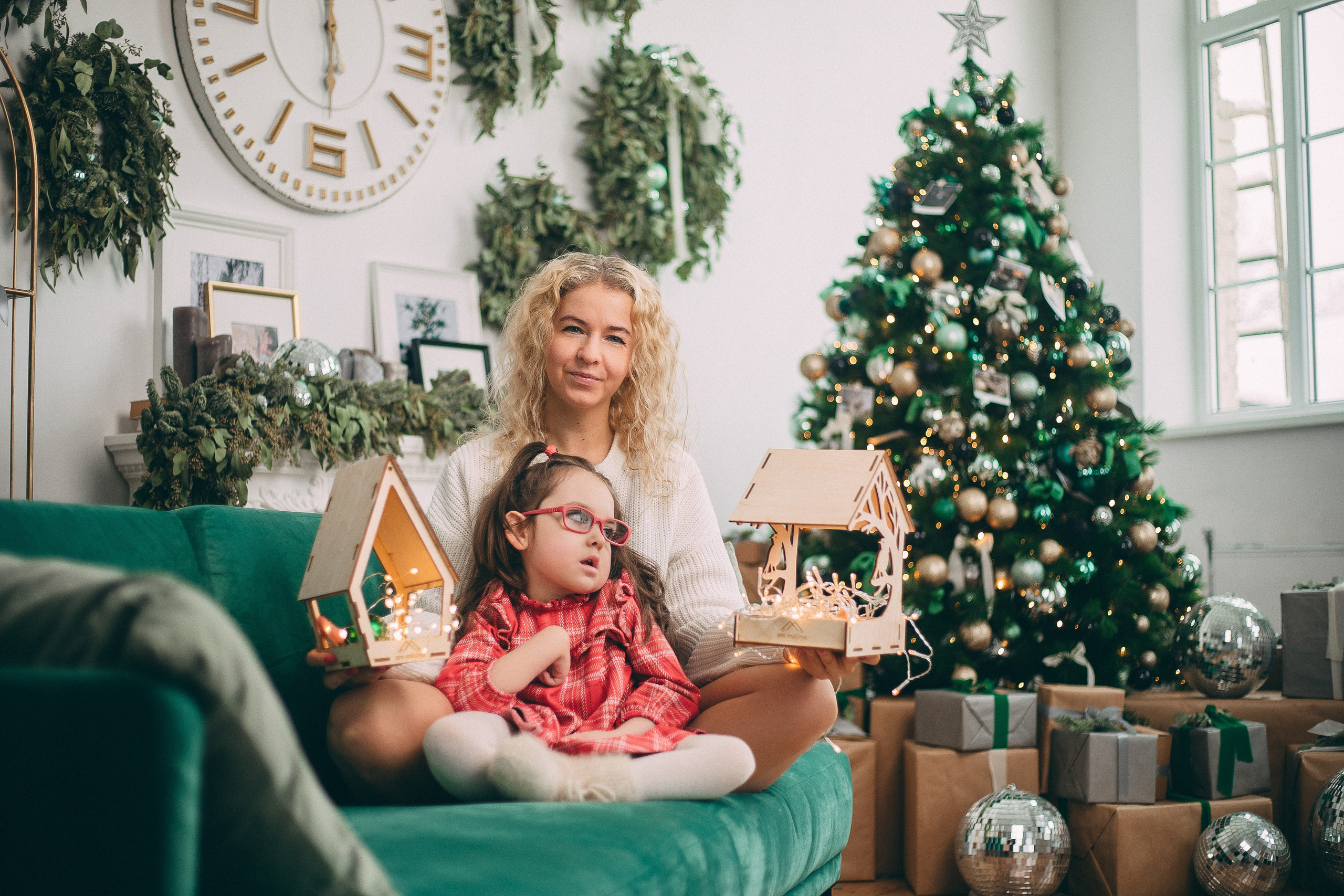 Ziemassvētku laiks studijā. Fotogrāfs Rīgā — Katerina Gordik