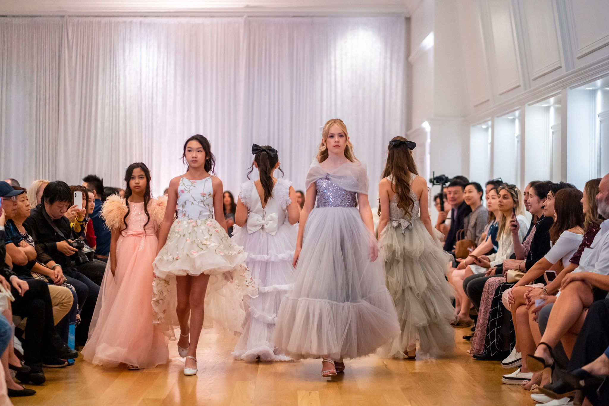 The blooms Runway. Vancouver Kids Photographer