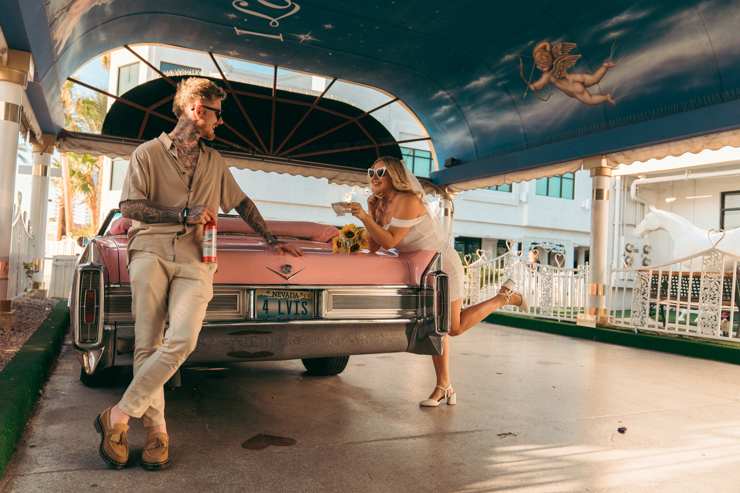 Nia& Joe. Wedding & elopement photographer Viktoriya Kravtsov. Las Vegas