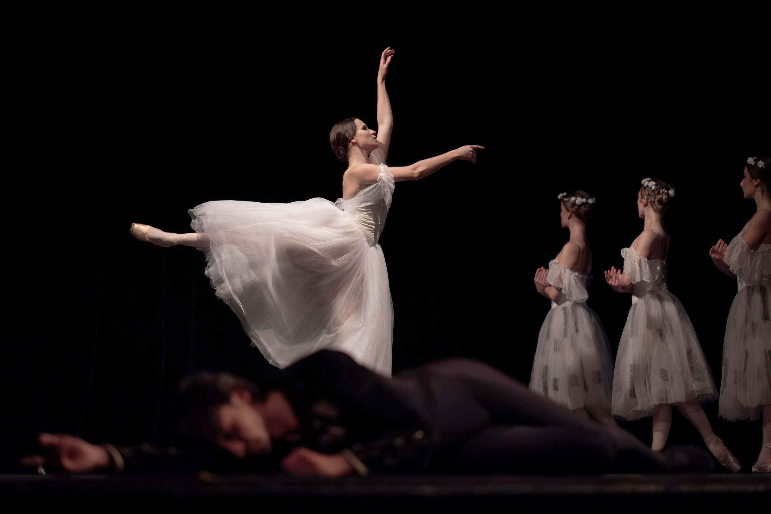 Grand Kyiv Ballet / Giselle. Reportage concert portrait photography in the San Francisco Bay Area