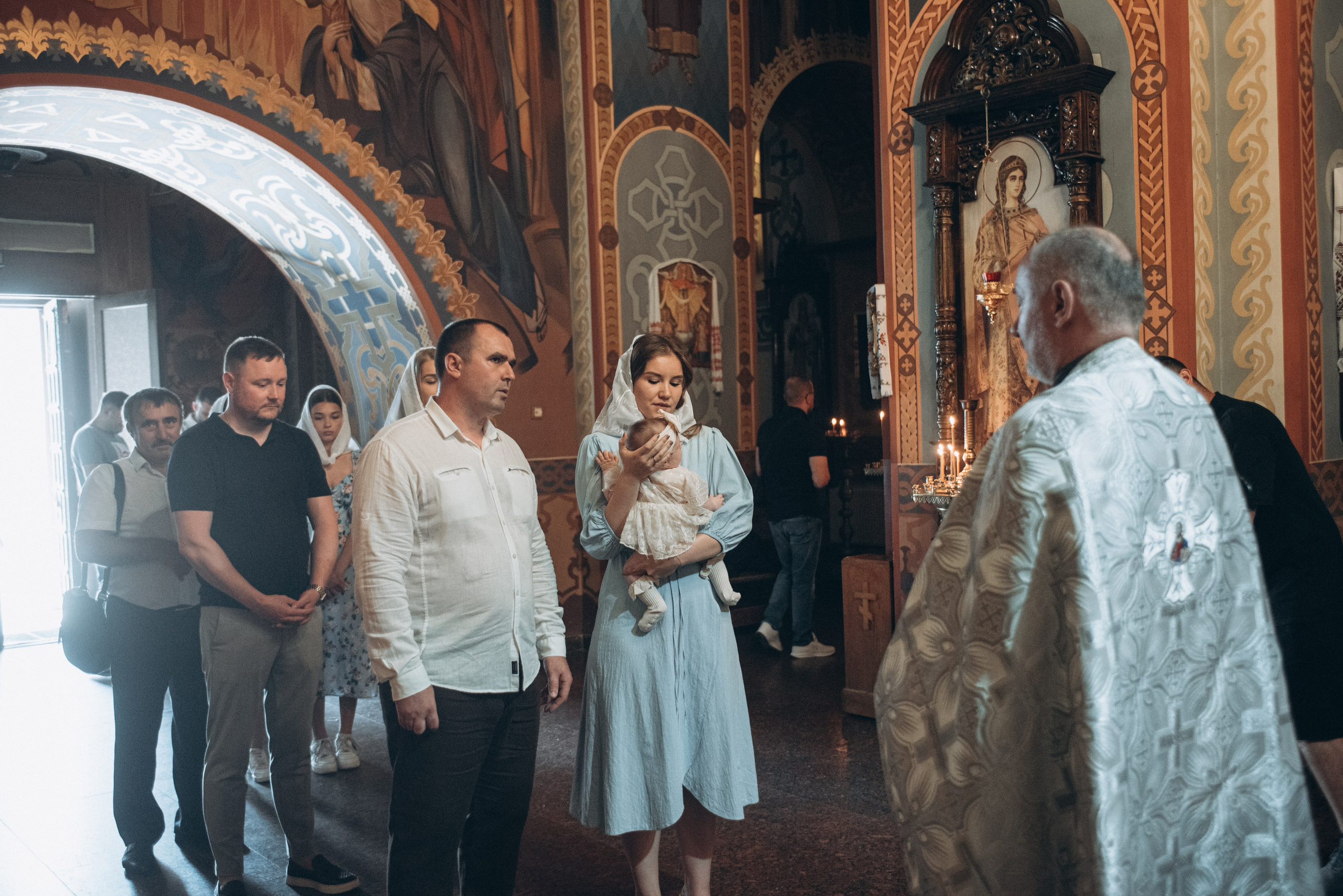 Хрещення Діаночки. Фотограф Київ