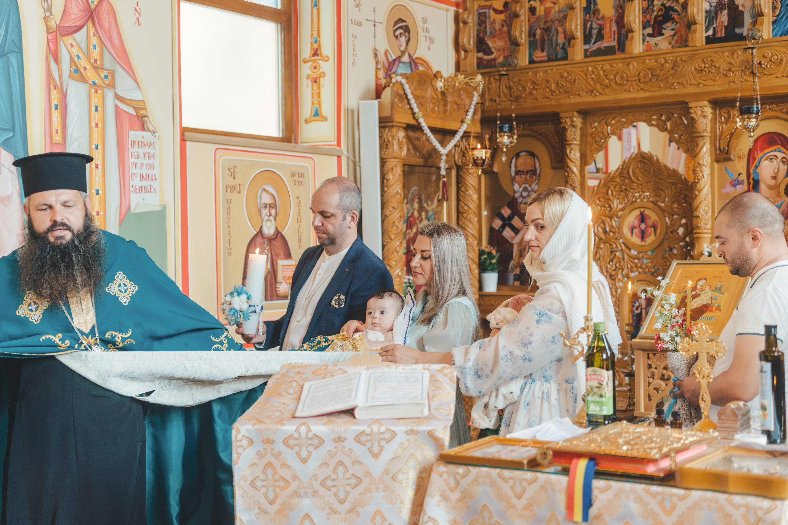 Théo Andrei`s Christening