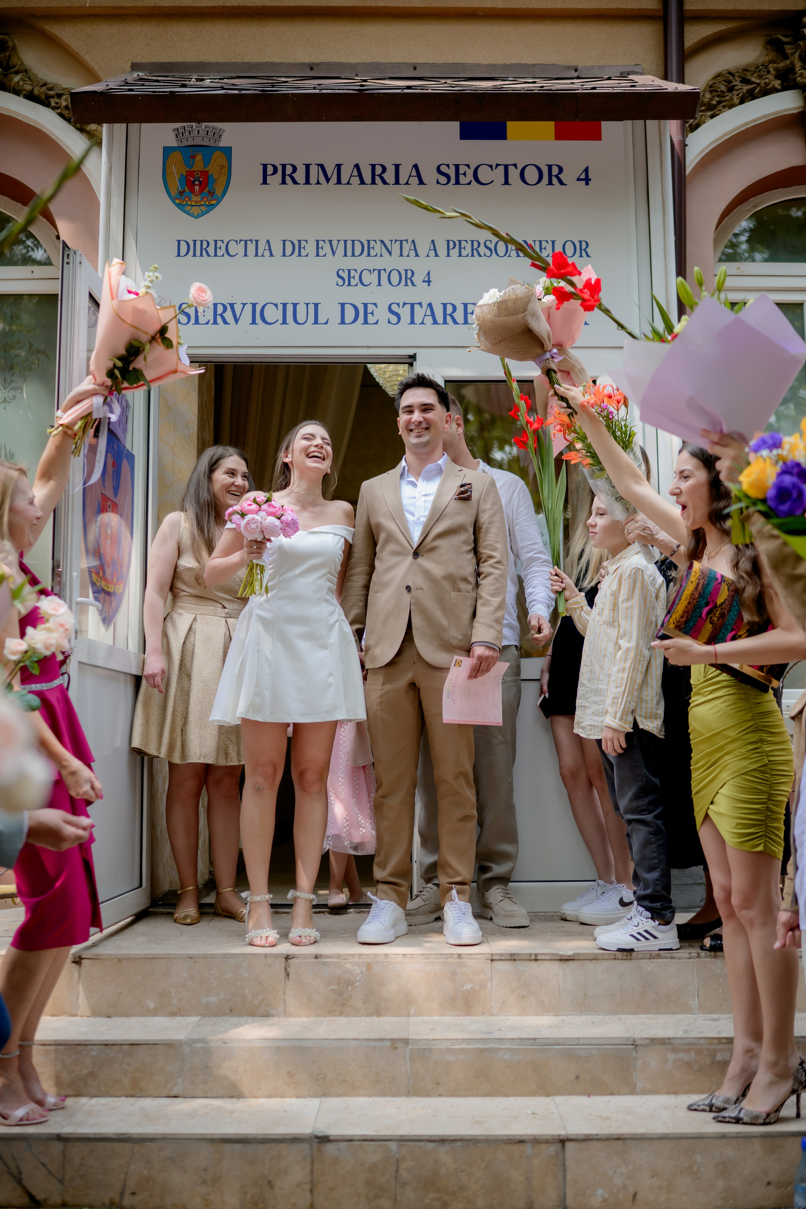 Fotografii la starea civila sector 4 – Iulia & Alexandru