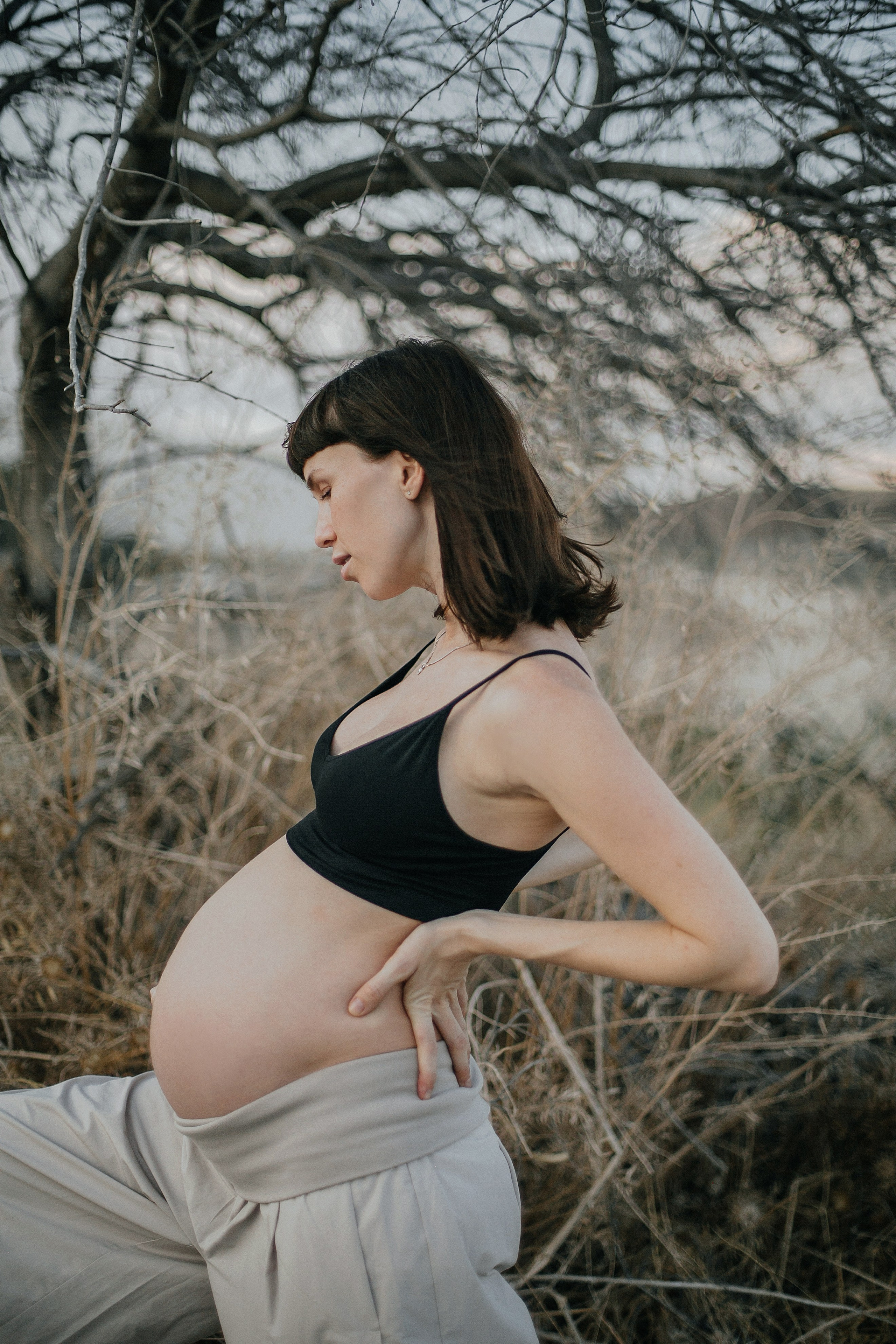 Kiryat Tivon field. Family photographer in Israel